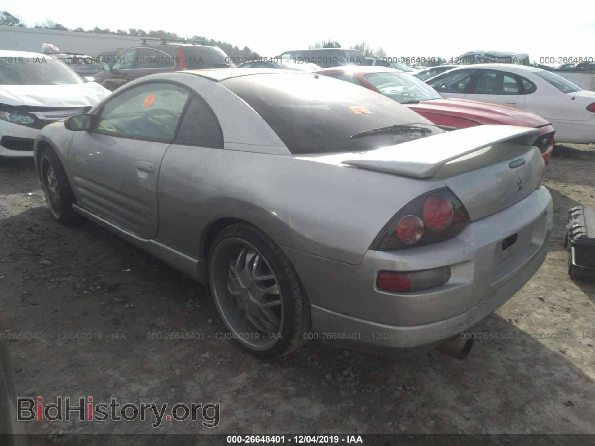 2000 MITSUBISHI ECLIPSE - VIN: 4A3AC54L5YE135922 - Photo 3