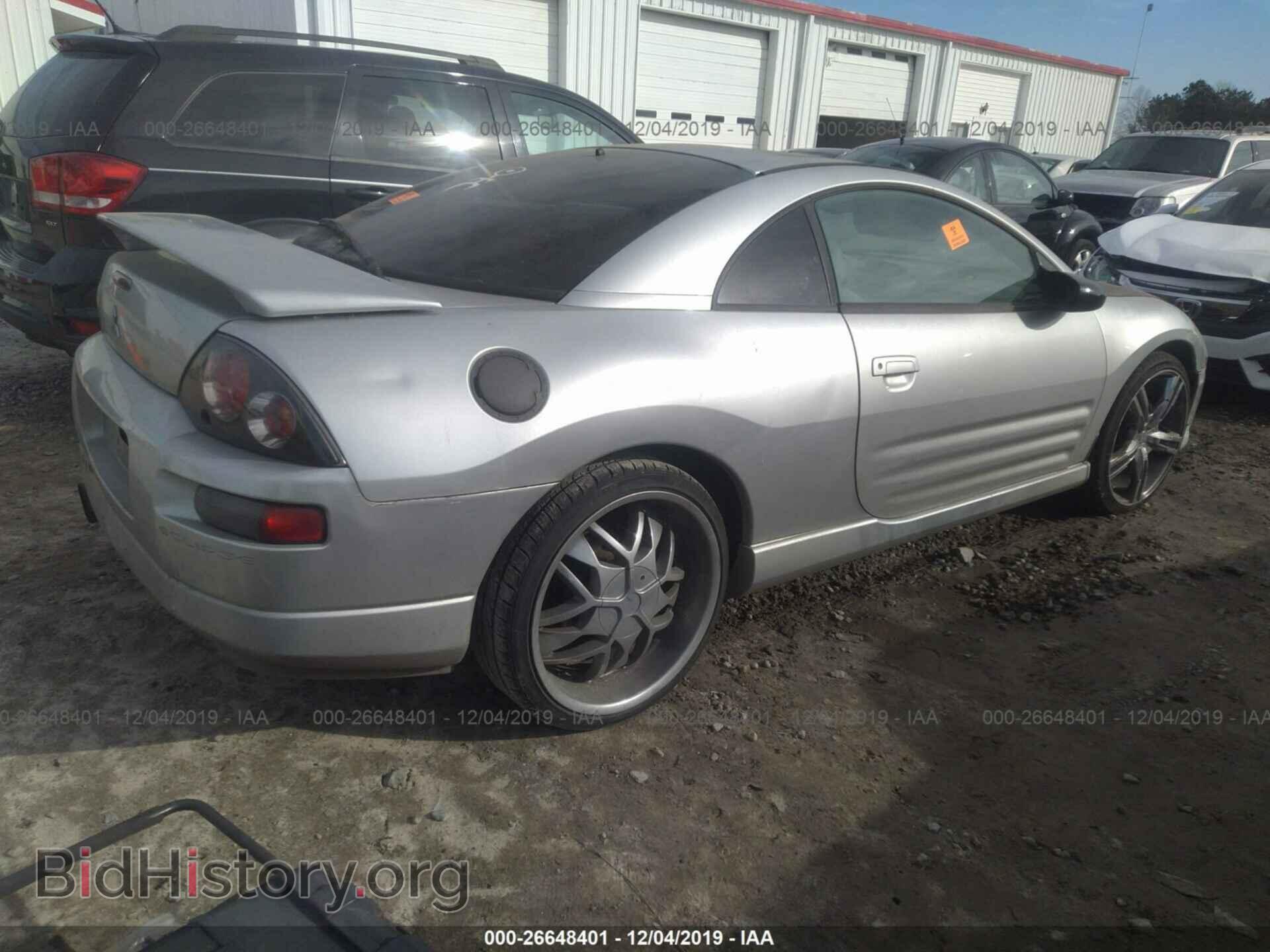 2000 MITSUBISHI ECLIPSE - VIN: 4A3AC54L5YE135922 - Photo 4