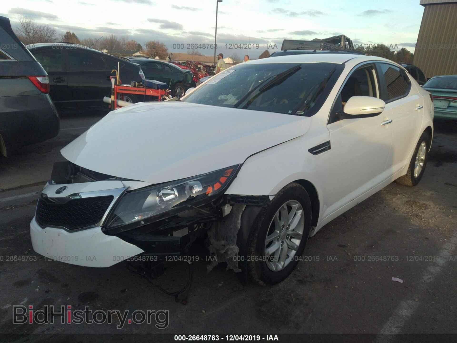 2013 KIA OPTIMA - VIN: KNAGM4A76D5407316 - Фото 2