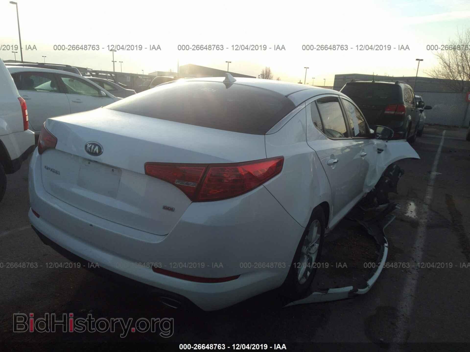 2013 KIA OPTIMA - VIN: KNAGM4A76D5407316 - Фото 4