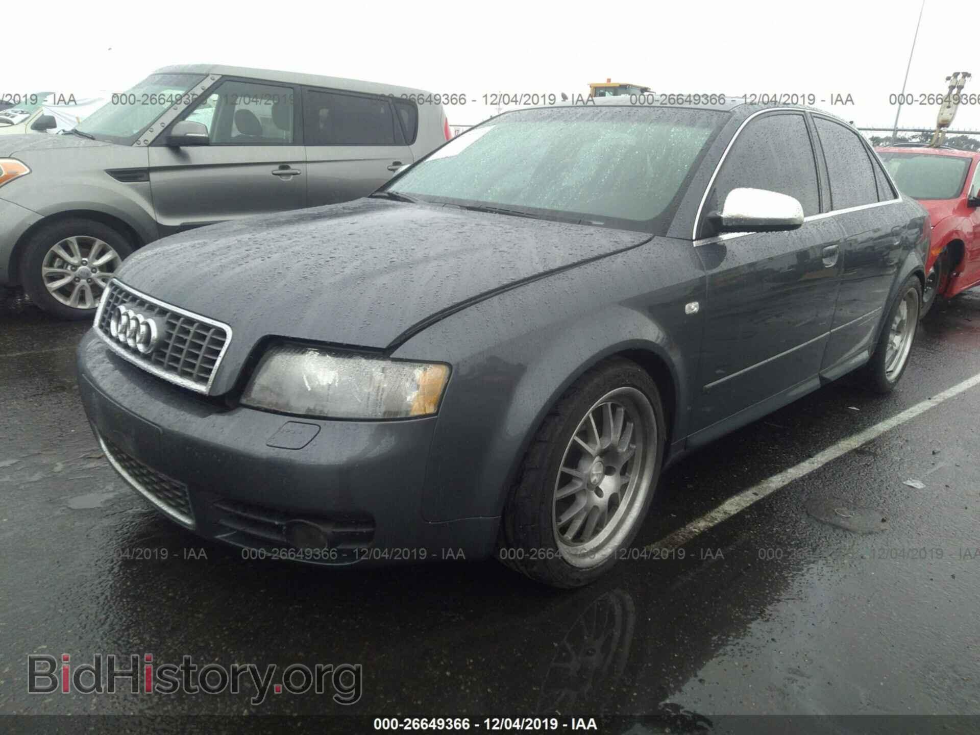 2005 AUDI S4 - VIN: WAUPL68E85A013425 - Фото 2
