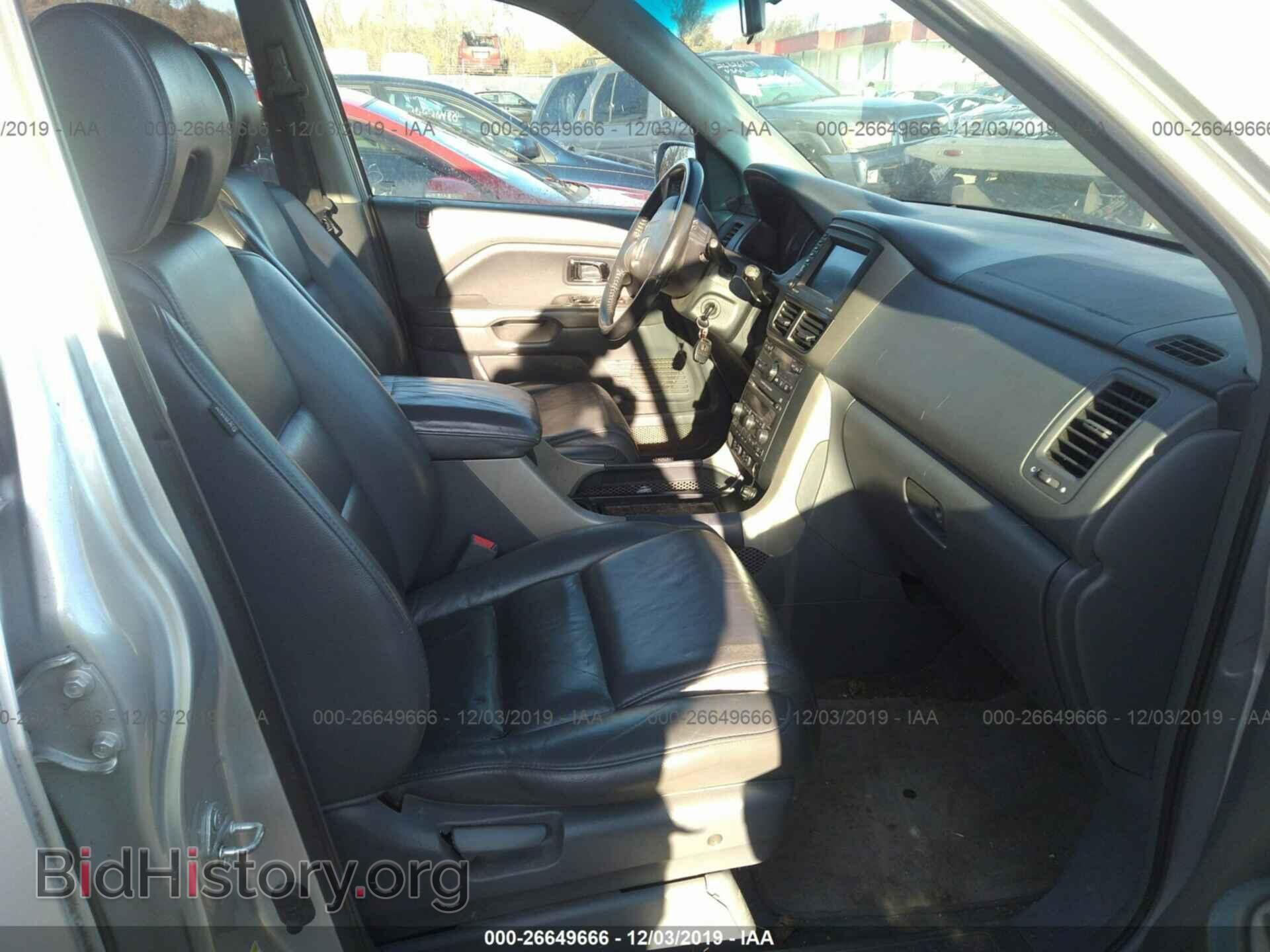 2006 HONDA PILOT - VIN: 2HKYF18706H528965 - Фото 5