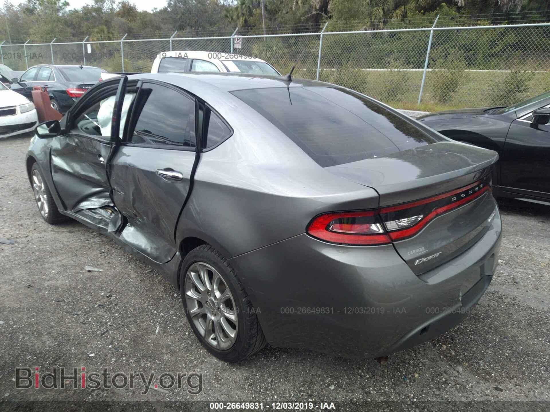 2013 DODGE DART - VIN: 1C3CDFCA5DD320233 - Фото 3