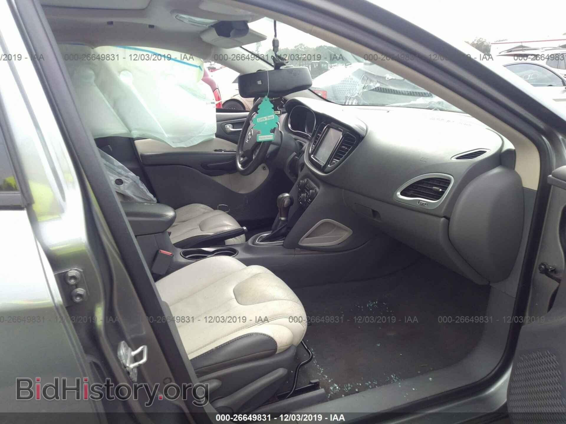 2013 DODGE DART - VIN: 1C3CDFCA5DD320233 - Фото 5
