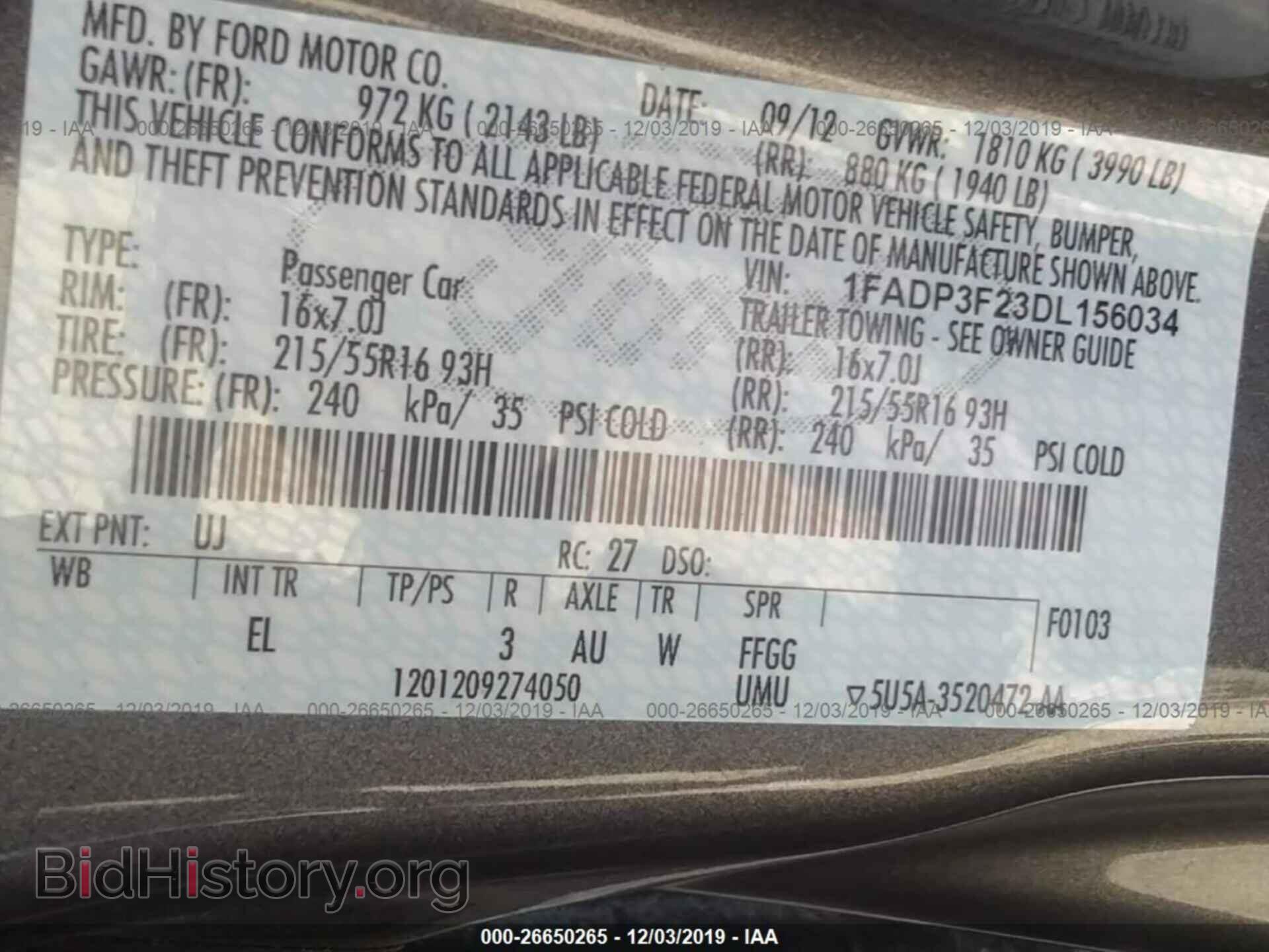 2013 Ford Focus - VIN: 1FADP3F23DL156034 - Photo 9
