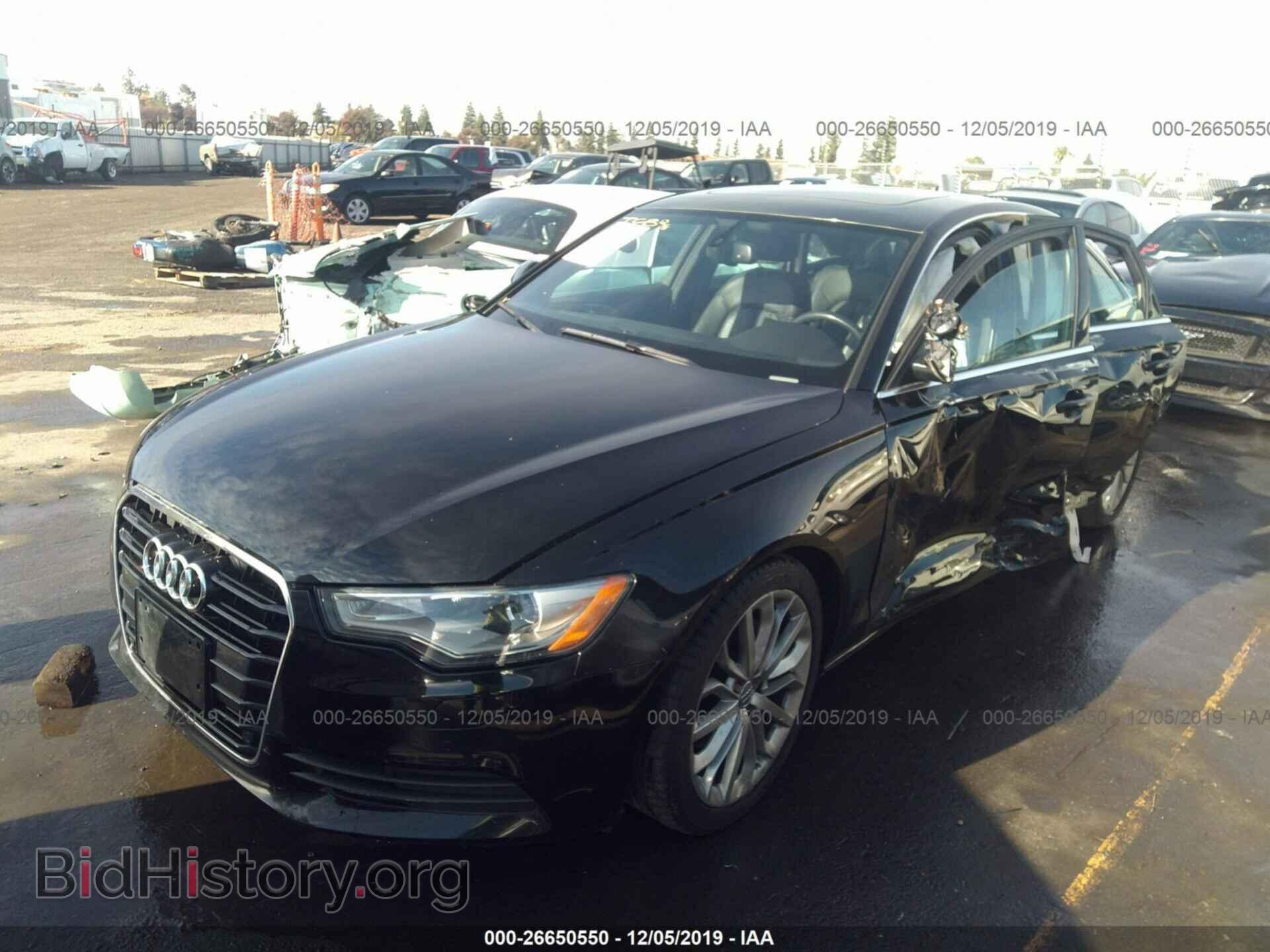 2012 AUDI A6 - VIN: WAUDFAFC1CN175014 - Фото 2