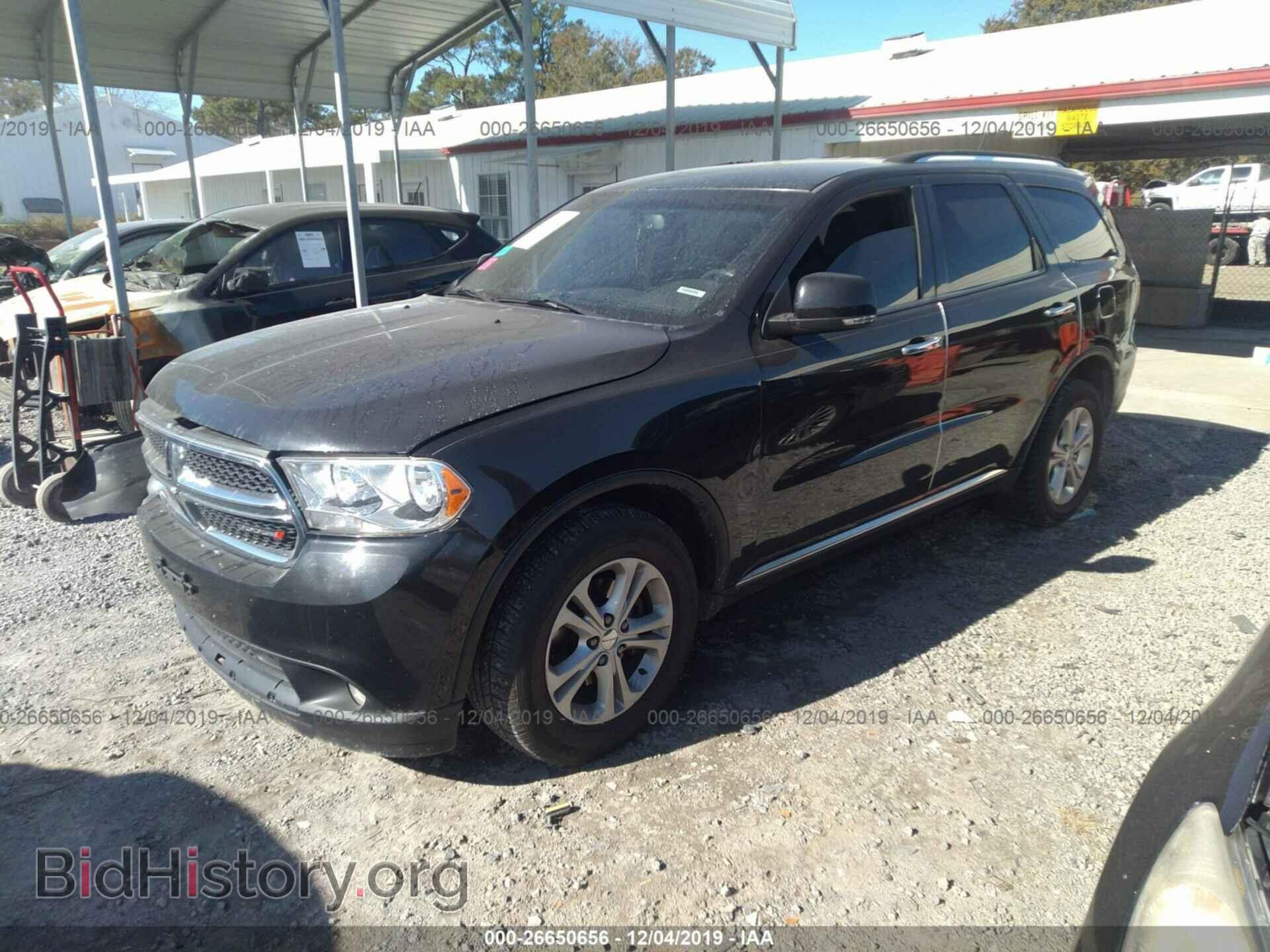2012 Dodge Durango - VIN: 1C4RDHDG7CC129826 - Фото 2