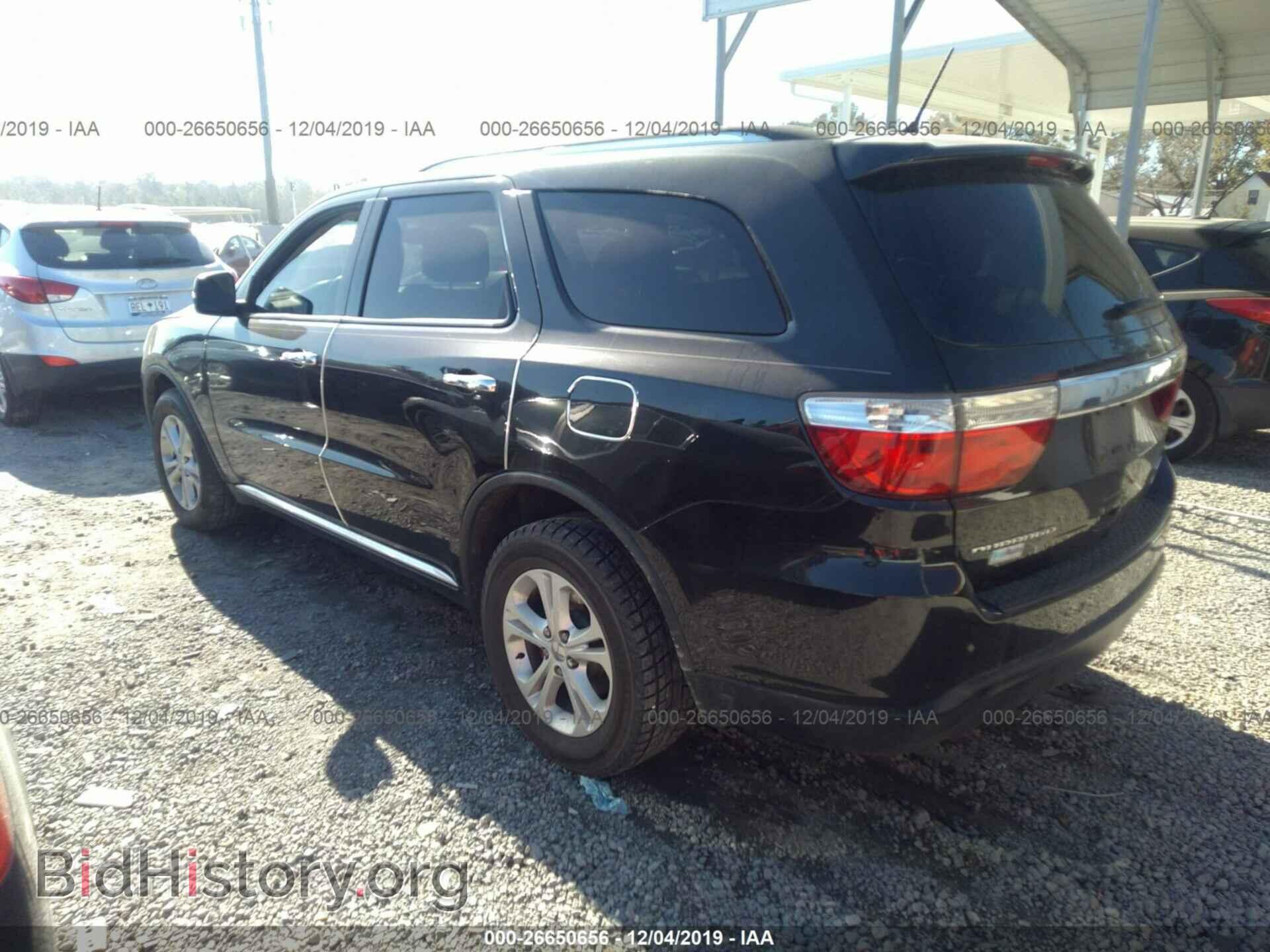 2012 Dodge Durango - VIN: 1C4RDHDG7CC129826 - Фото 3