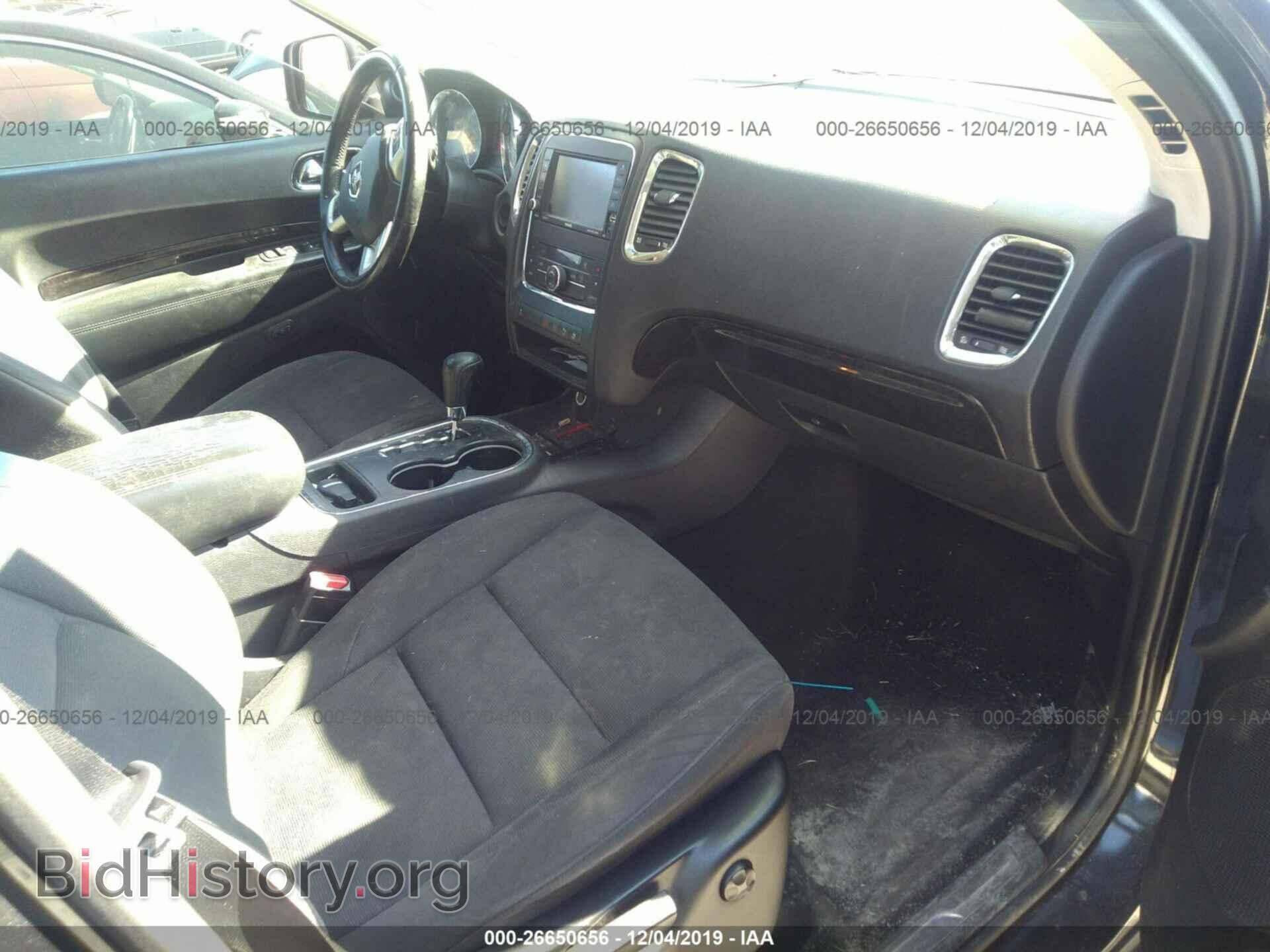 2012 Dodge Durango - VIN: 1C4RDHDG7CC129826 - Фото 5