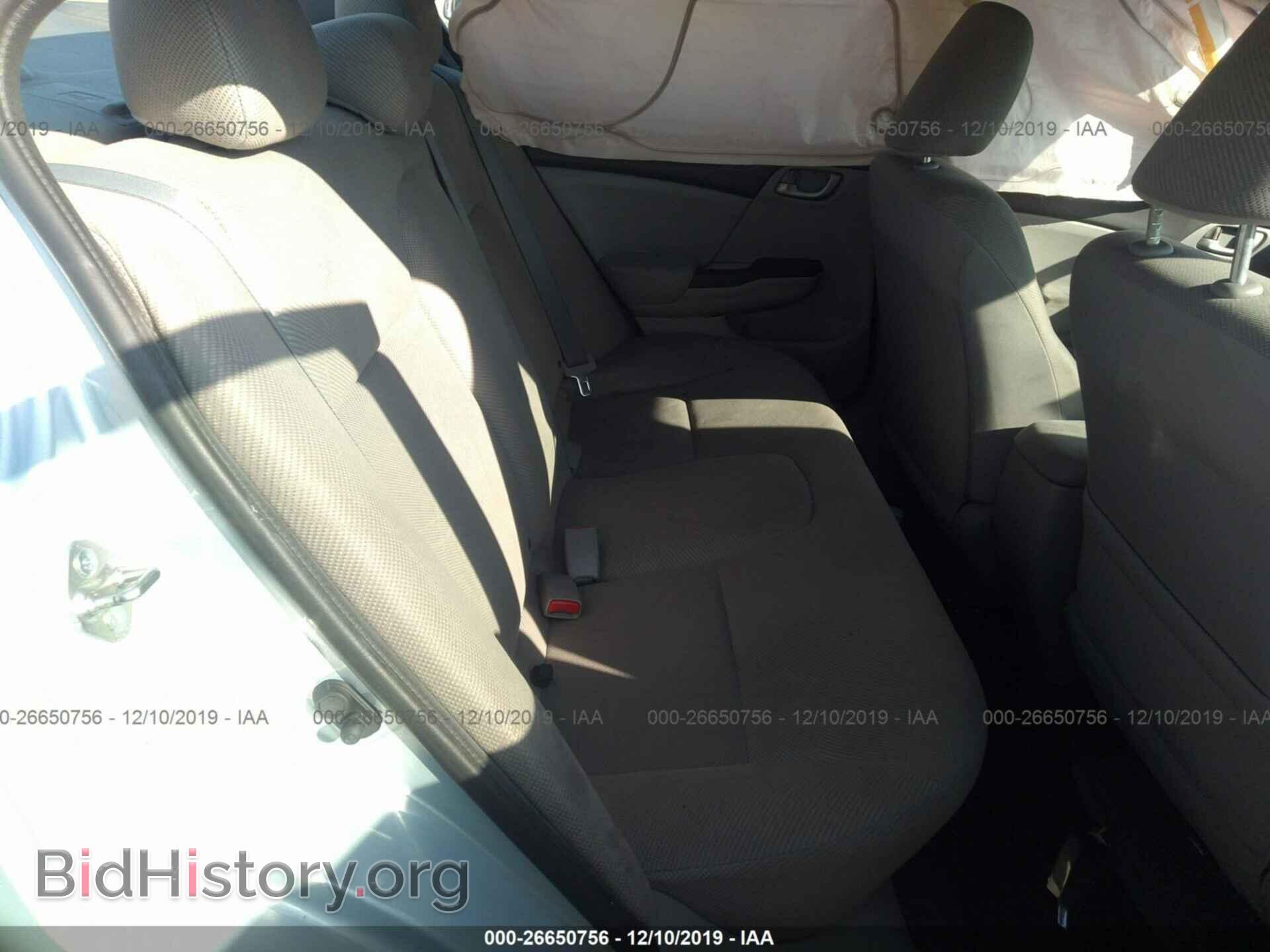 2012 HONDA CIVIC - VIN: 19XFB2F57CE354306 - Фото 8