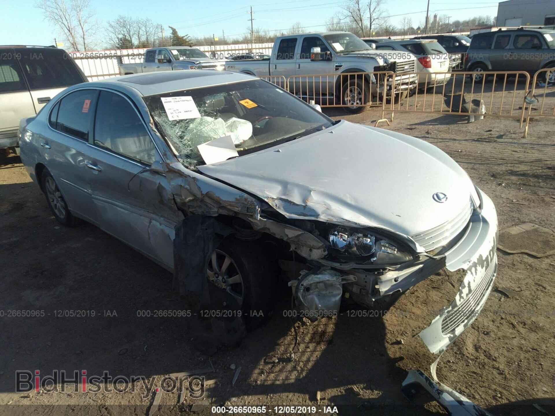 Photo JTHBA30G245030225 - LEXUS ES 2004