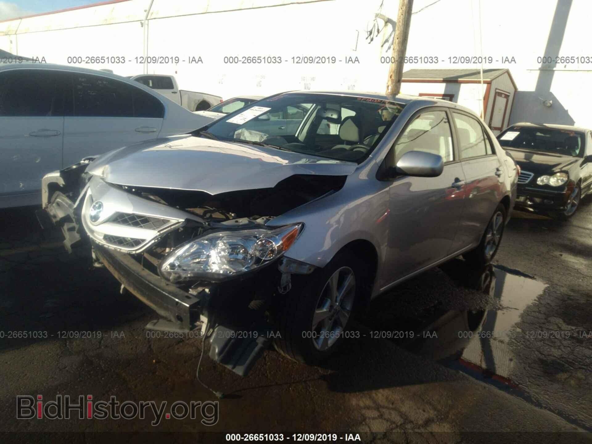 2012 TOYOTA COROLLA - VIN: 2T1BU4EE6CC796143 - Фото 2