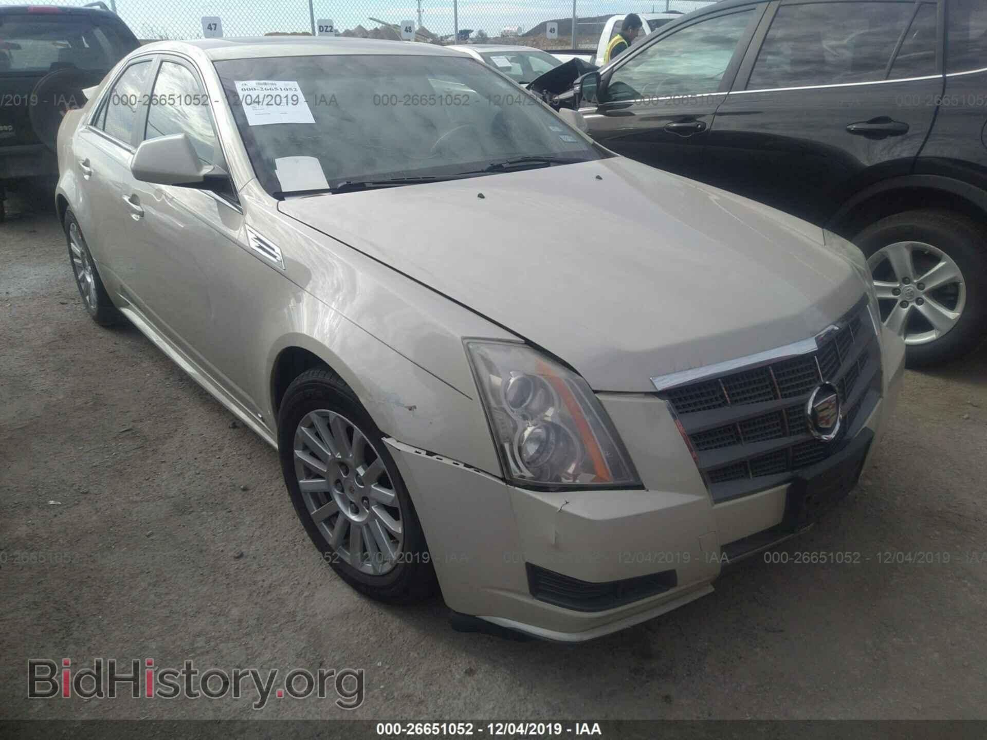 Фотография 1G6DF5EG8A0100760 - CADILLAC CTS 2010