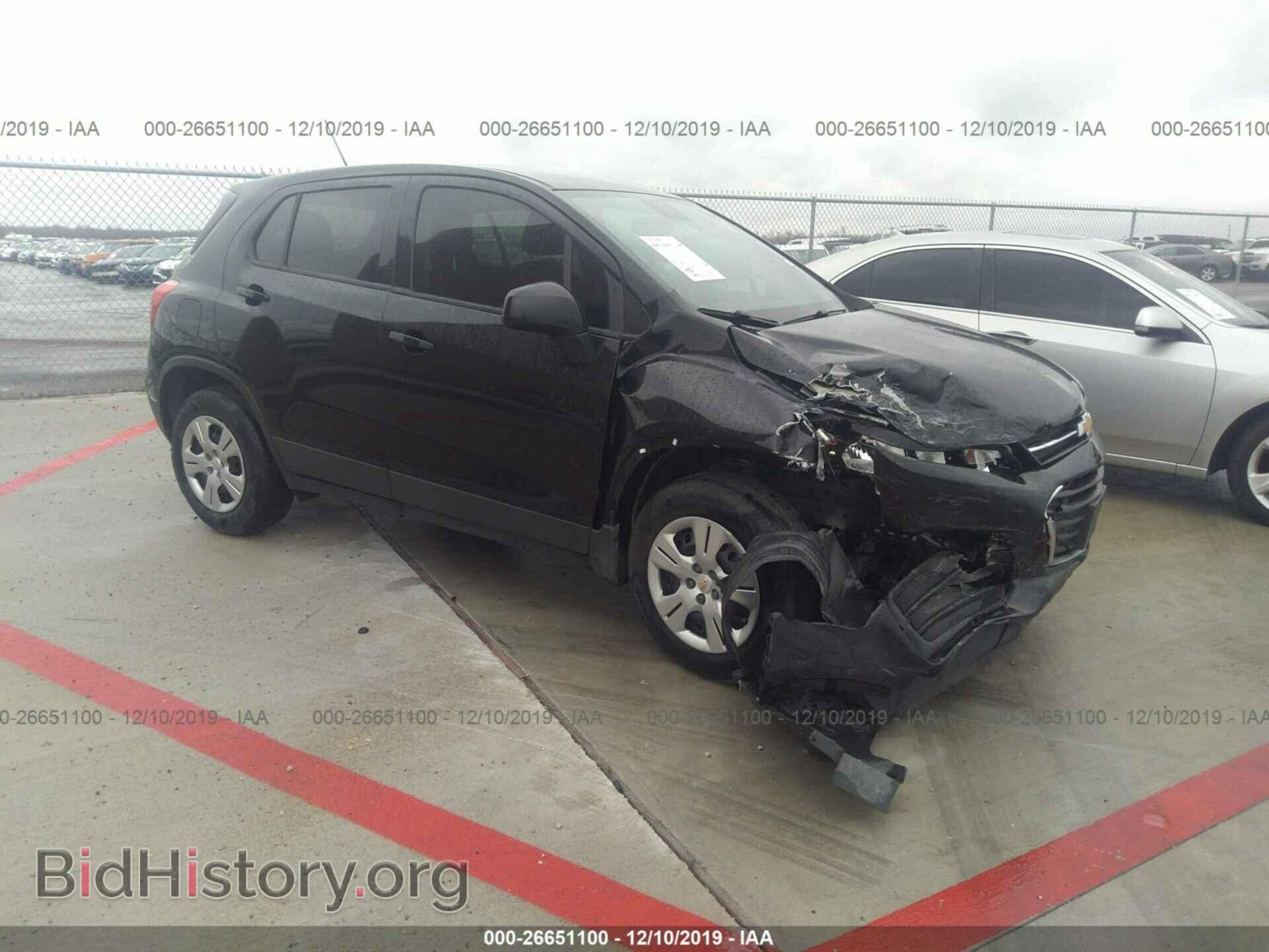 Фотография 3GNCJKSB1JL232090 - CHEVROLET TRAX 2018