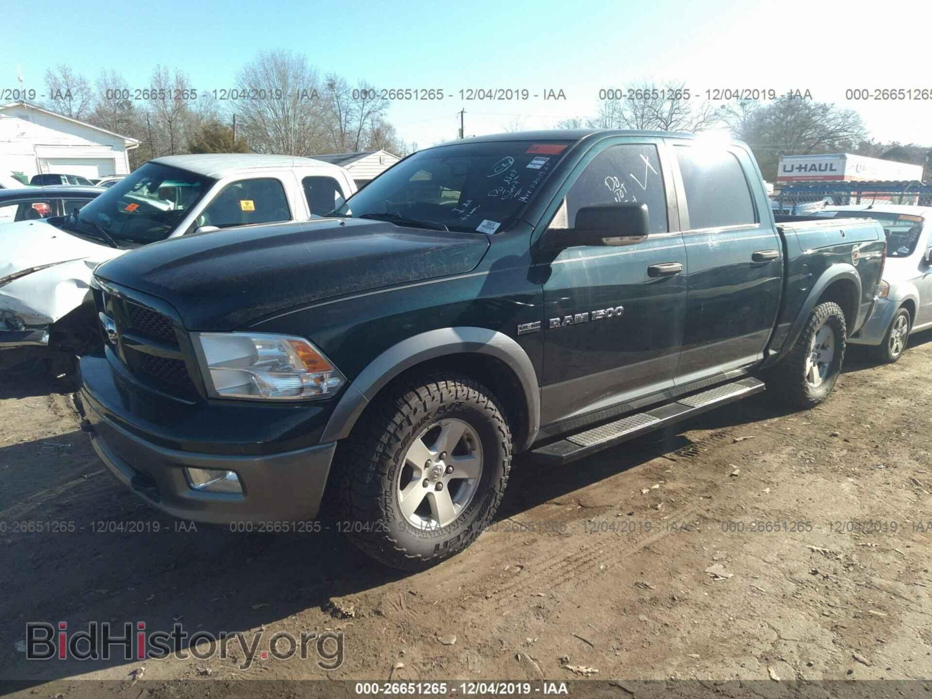 2011 DODGE RAM 1500 - VIN: 1D7RB1CT5BS615041 - Фото 2