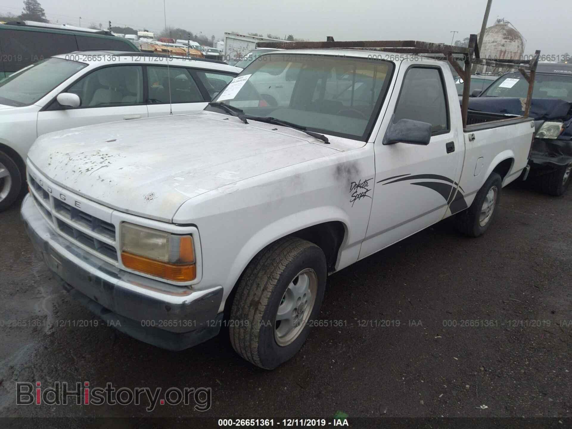1995 DODGE DAKOTA - VIN: 1B7FL26GXSW916931 - Фото 2