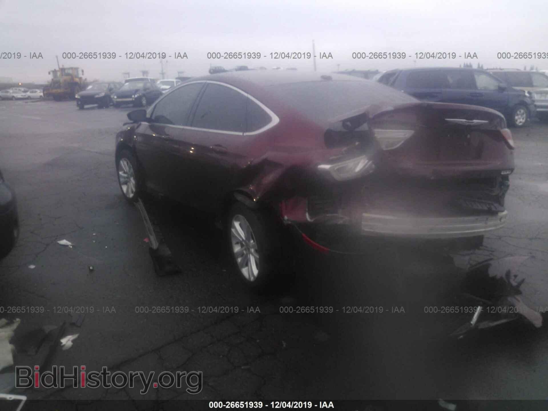2015 CHRYSLER 200 - VIN: 1C3CCCAB2FN702004 - Фото 3