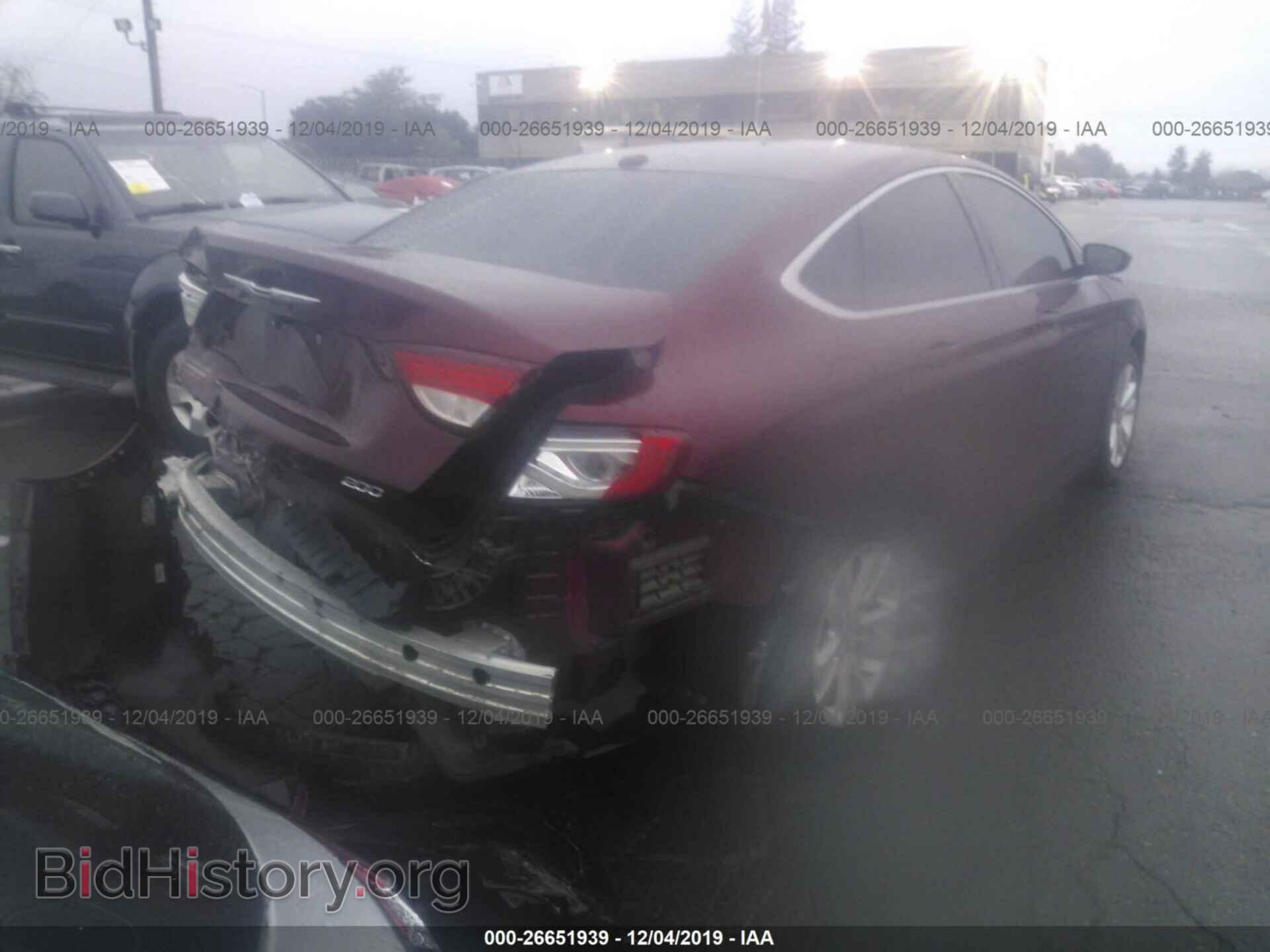 2015 CHRYSLER 200 - VIN: 1C3CCCAB2FN702004 - Фото 4