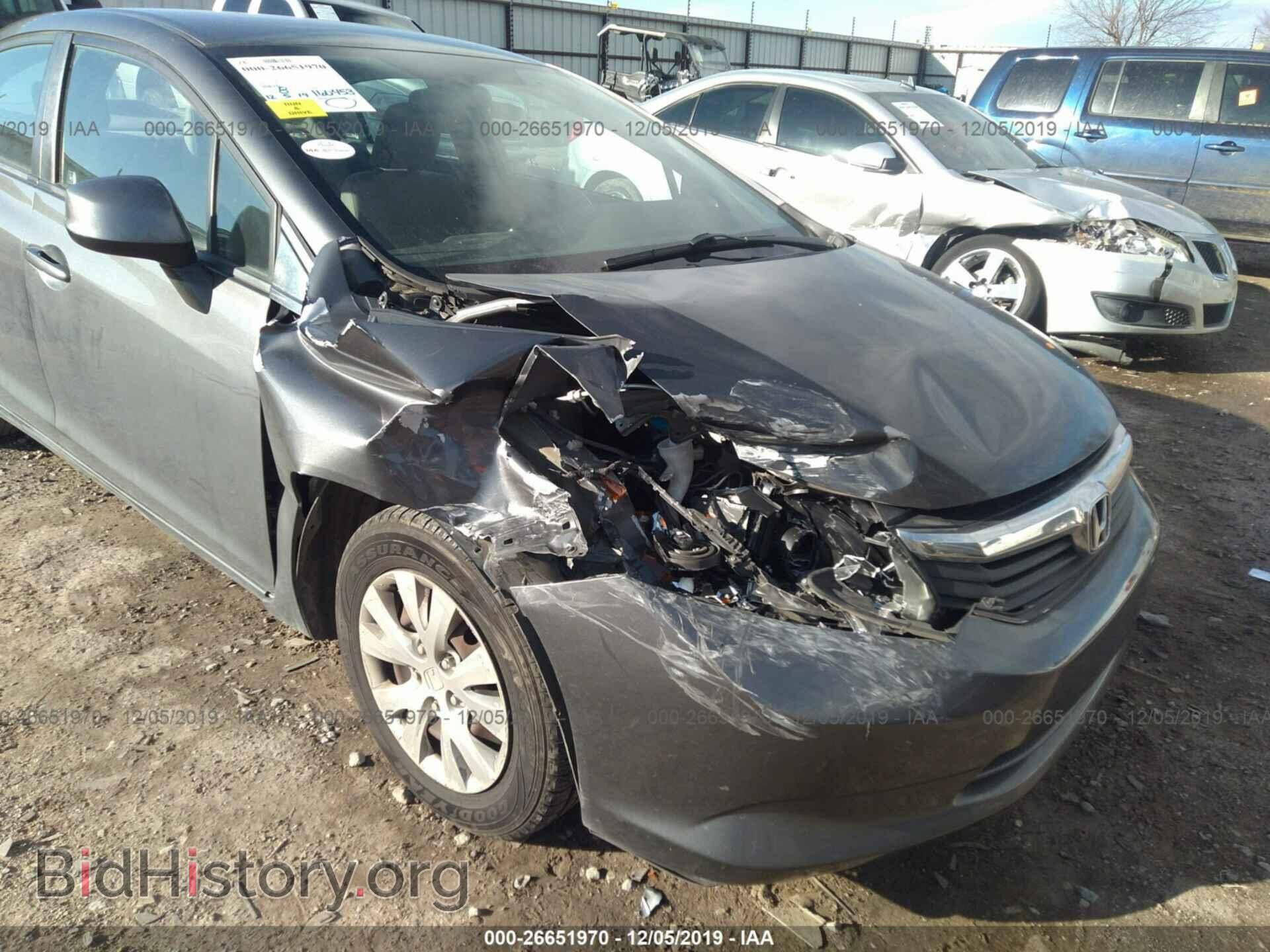 2012 HONDA CIVIC - VIN: 2HGFB2F53CH549048 - Фото 6
