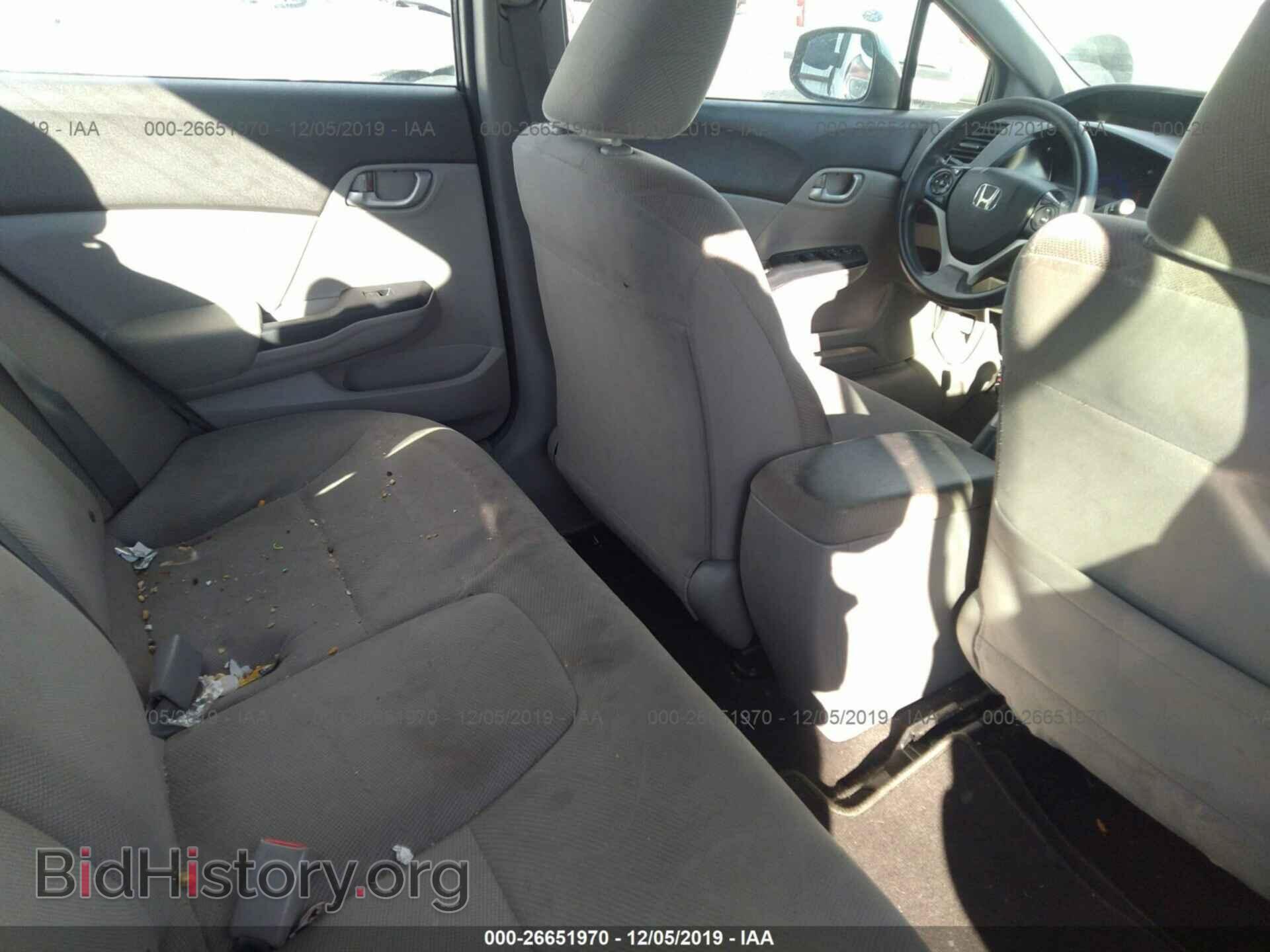 2012 HONDA CIVIC - VIN: 2HGFB2F53CH549048 - Фото 8