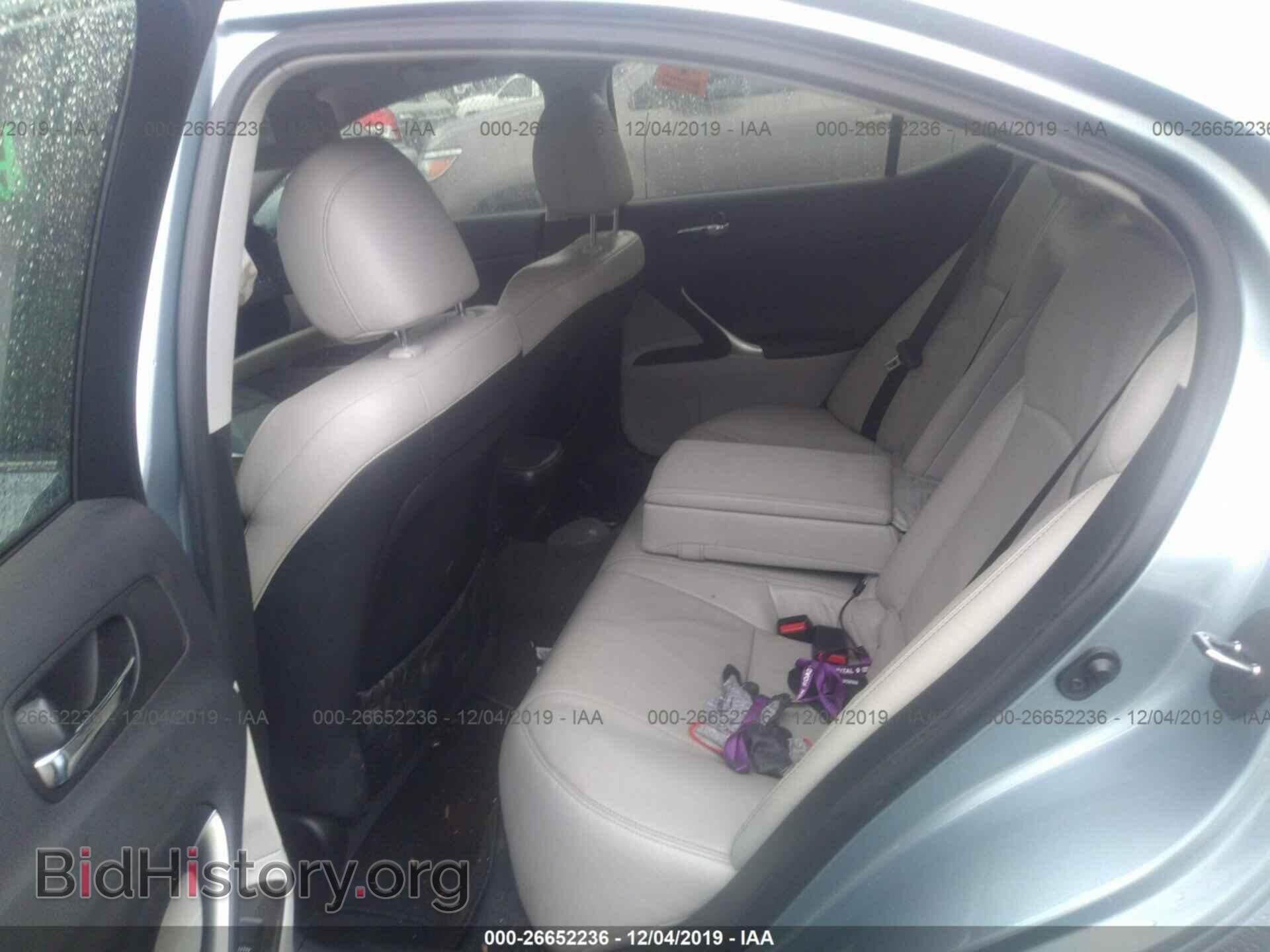 2010 LEXUS IS - VIN: JTHBF5C27A2094366 - Фото 8