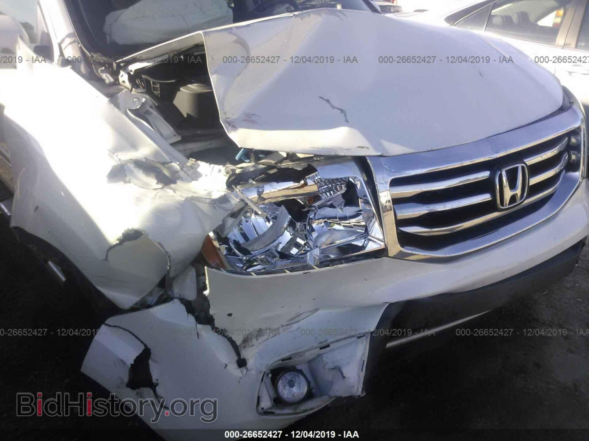 2014 HONDA PILOT - VIN: 5FNYF3H96EB007727 - Фото 6