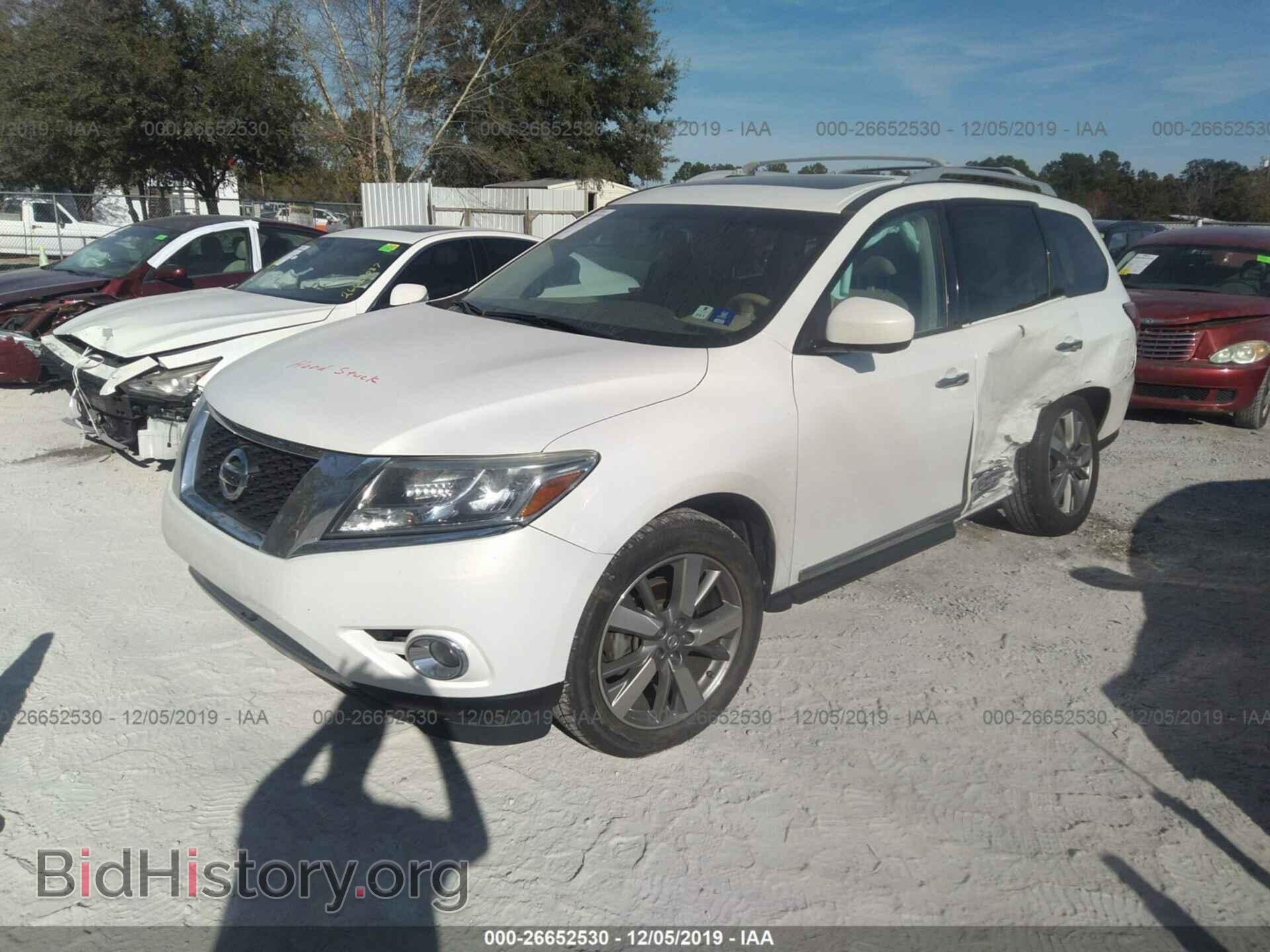 2013 NISSAN PATHFINDER - VIN: 5N1AR2MN2DC637063 - Фото 2