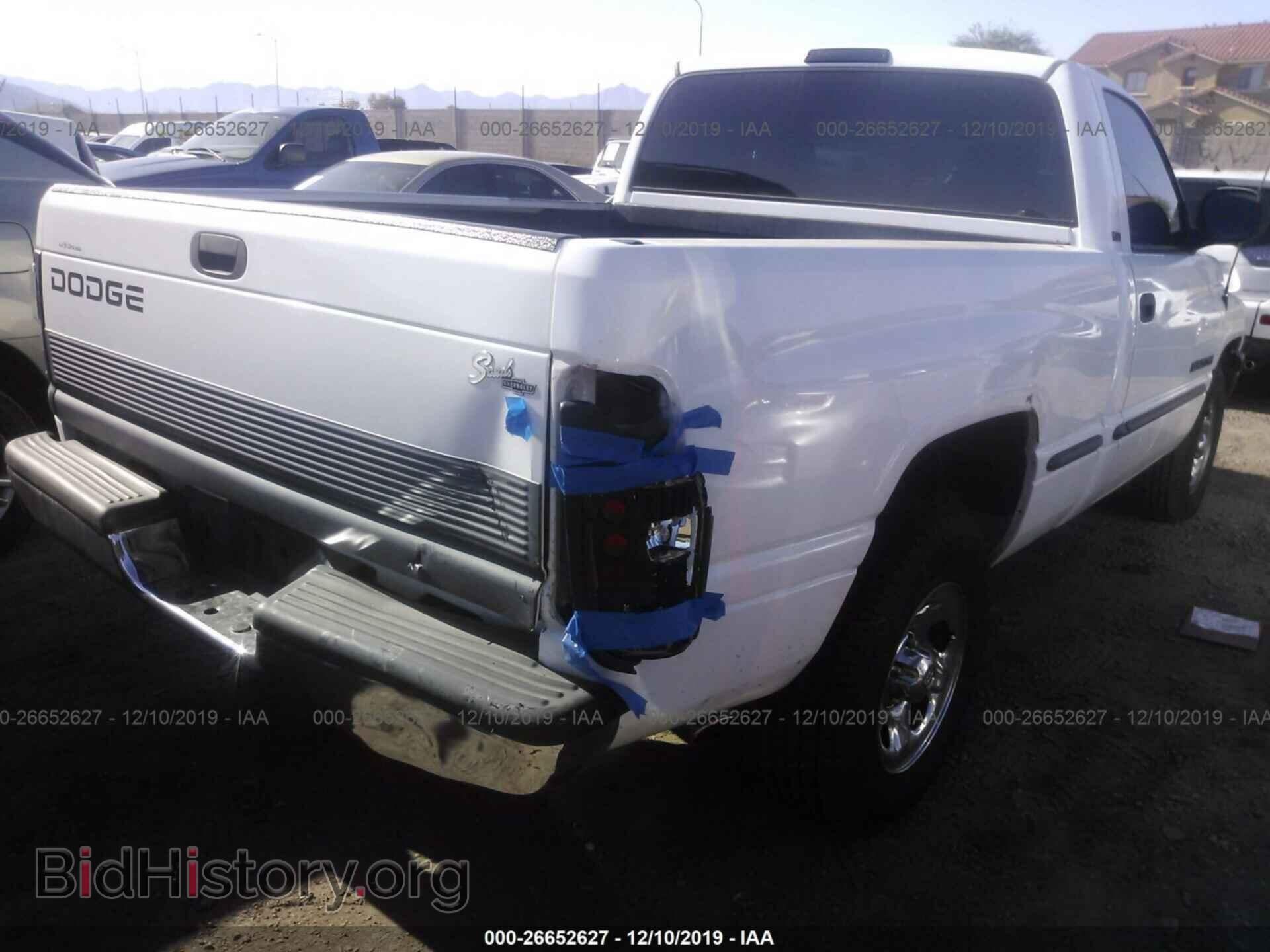 1998 DODGE RAM 1500 - VIN: 1B7HC16YXWS512424 - Фото 6