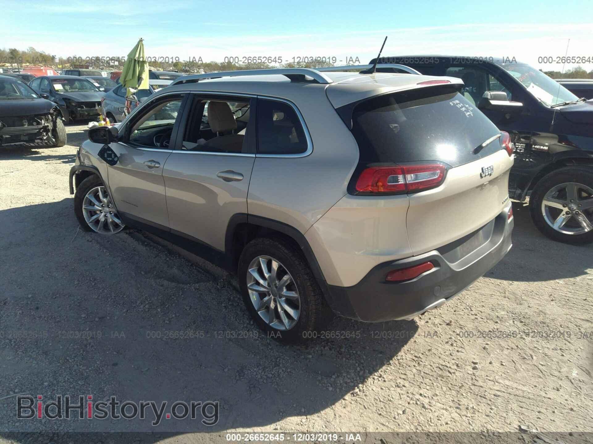 2015 JEEP CHEROKEE - VIN: 1C4PJLDS7FW573380 - Фото 3