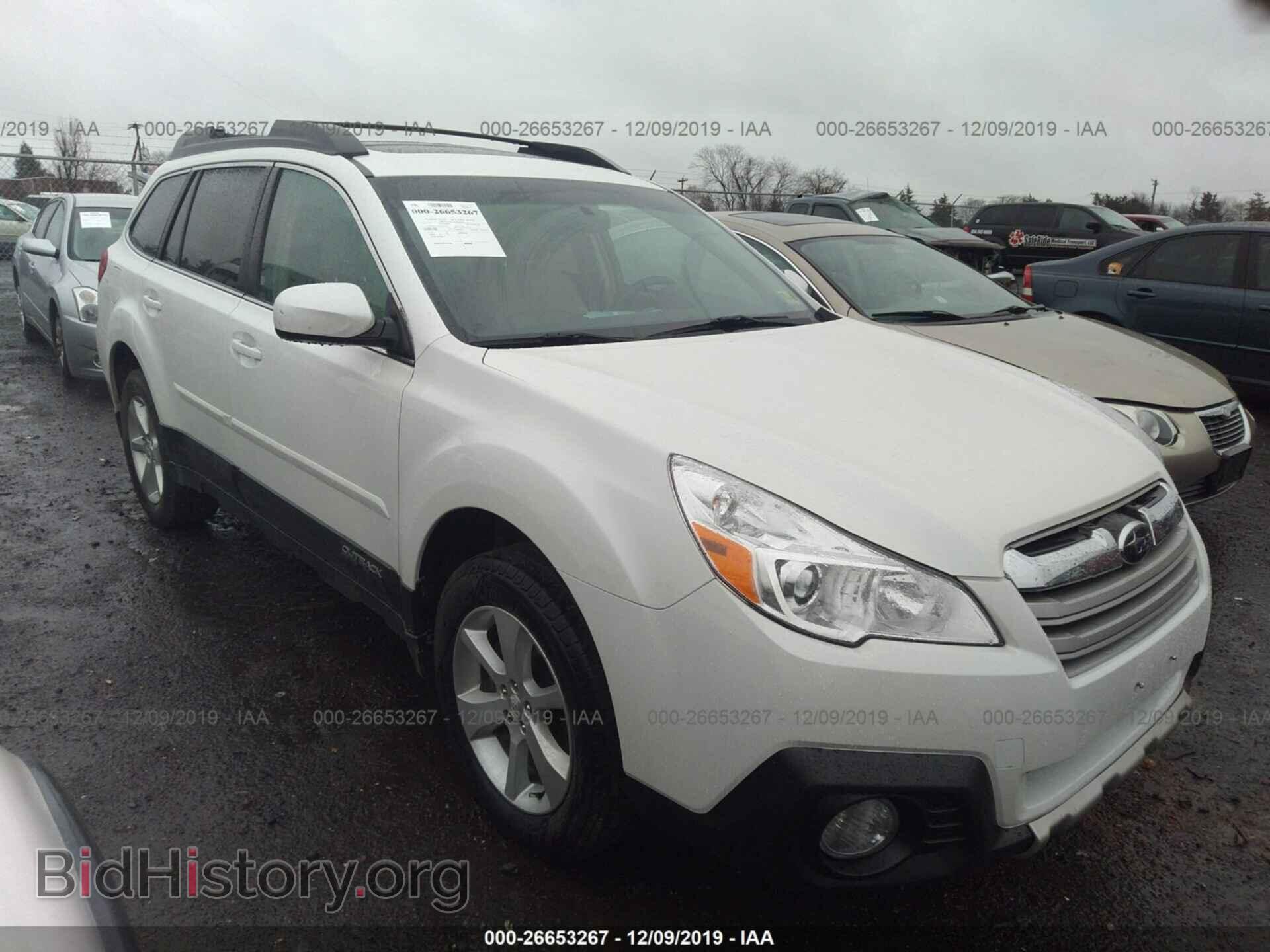 Фотография 4S4BRBLC0E3242143 - SUBARU OUTBACK 2014