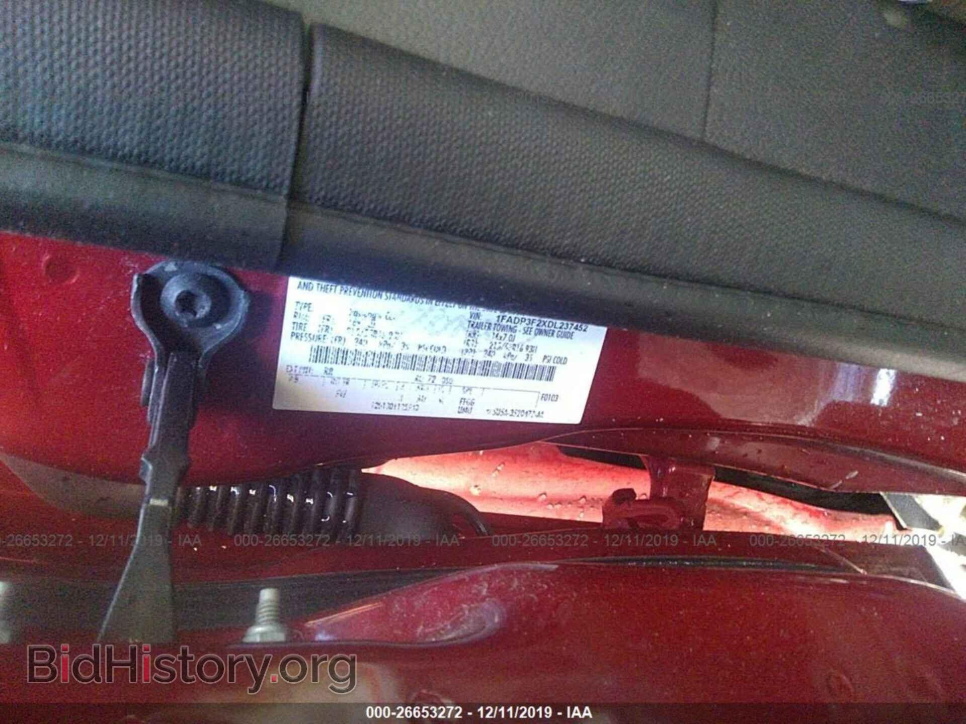 2013 FORD FOCUS - VIN: 1FADP3F2XDL237452 - Фото 9