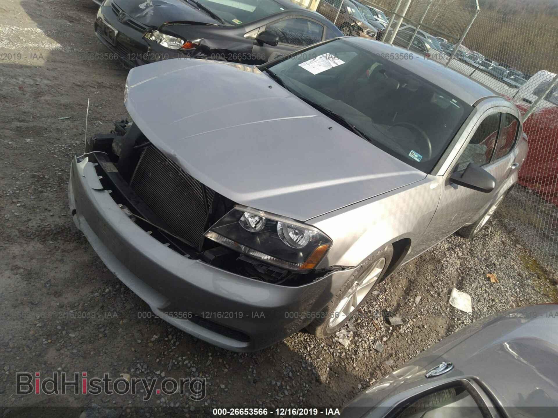 2013 Dodge Avenger - VIN: 1C3CDZAG7DN769125 - Фото 2
