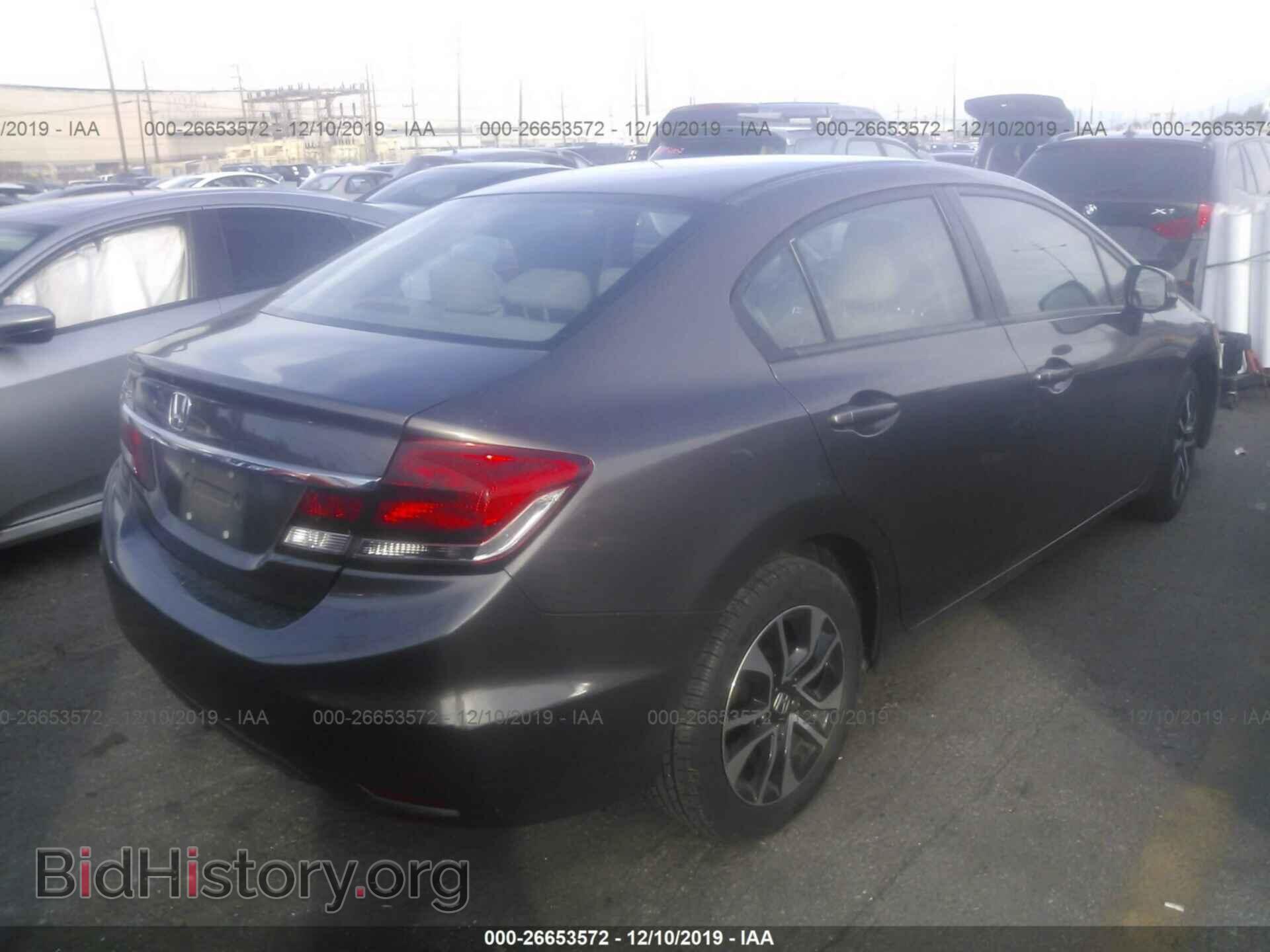 2013 HONDA CIVIC - VIN: 19XFB2F94DE277902 - Фото 4