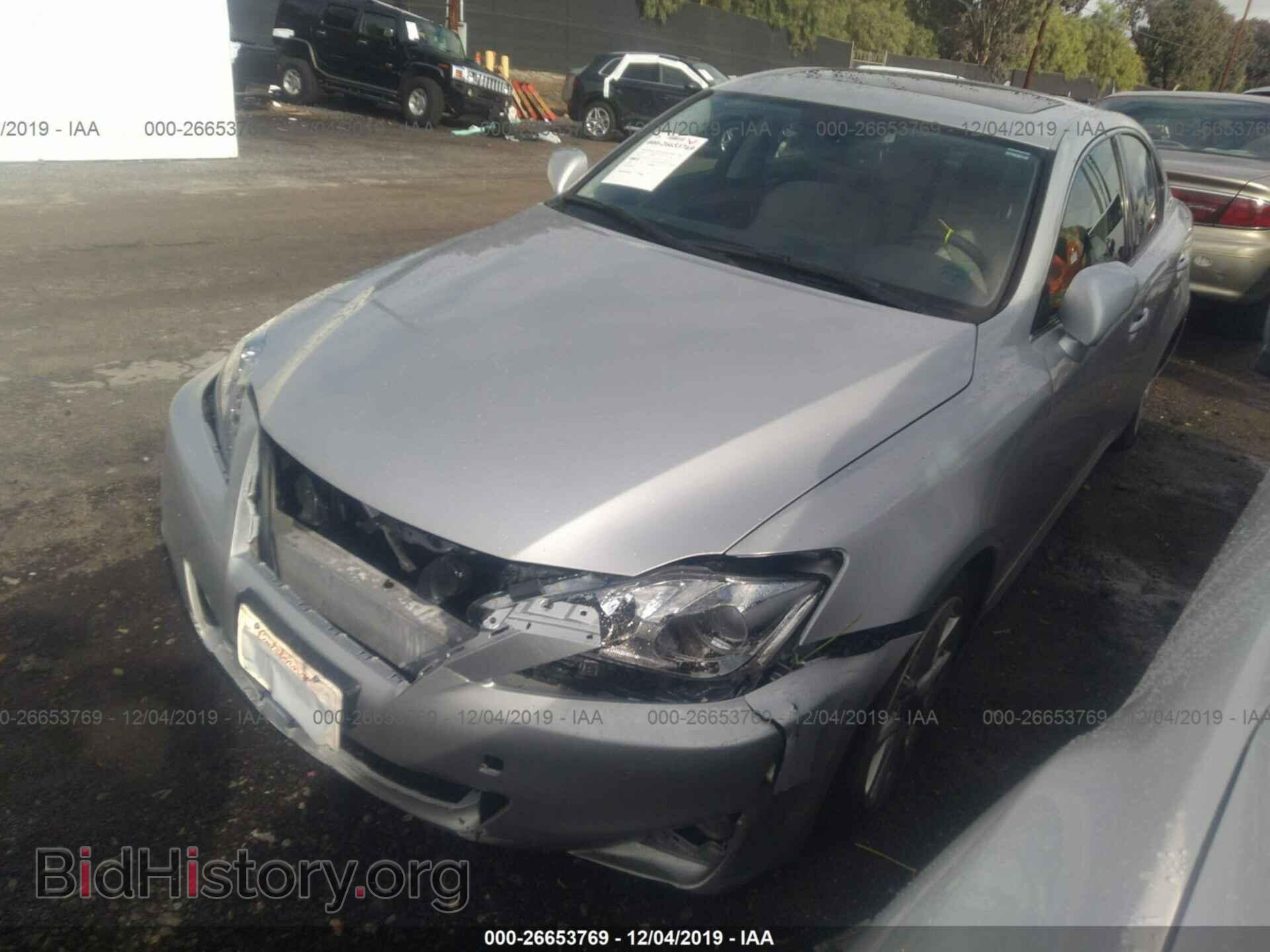 2012 LEXUS IS - VIN: JTHBF5C26C5173237 - Фото 2