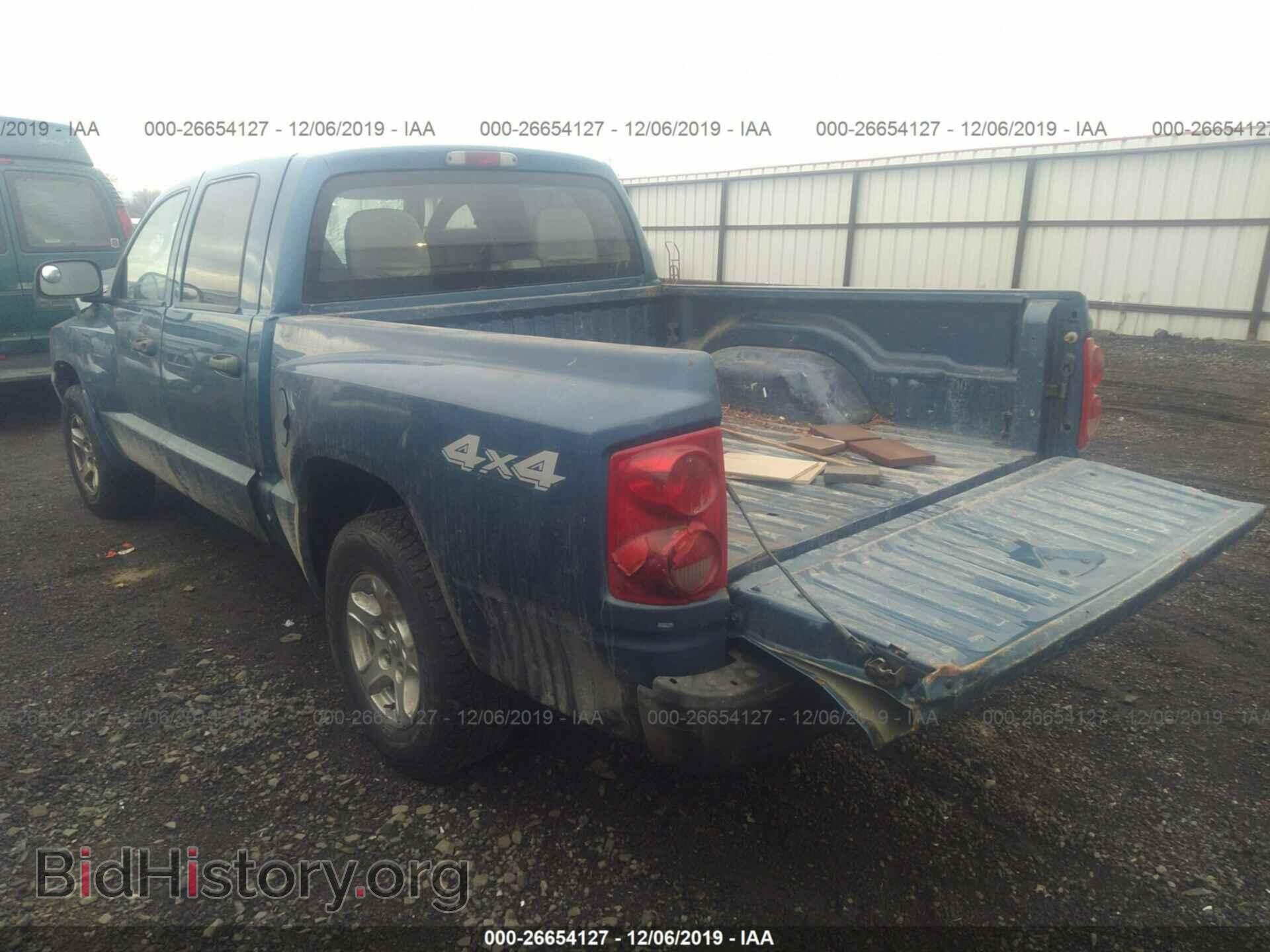 2006 DODGE DAKOTA - VIN: 1D7HW28K96S657191 - Фото 3