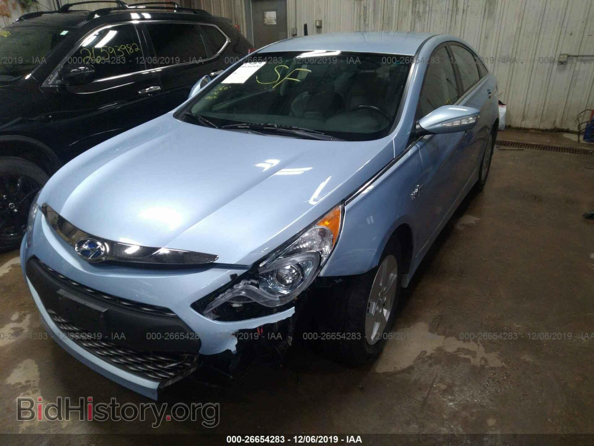 2012 HYUNDAI SONATA - VIN: KMHEC4A47CA055187 - Photo 2