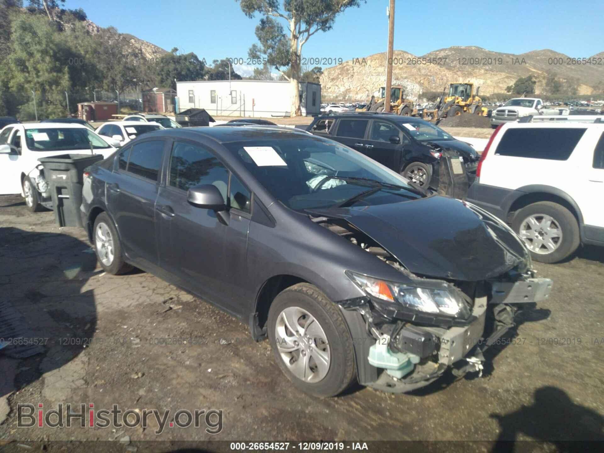 Photo 19XFB2F52DE260612 - HONDA CIVIC 2013