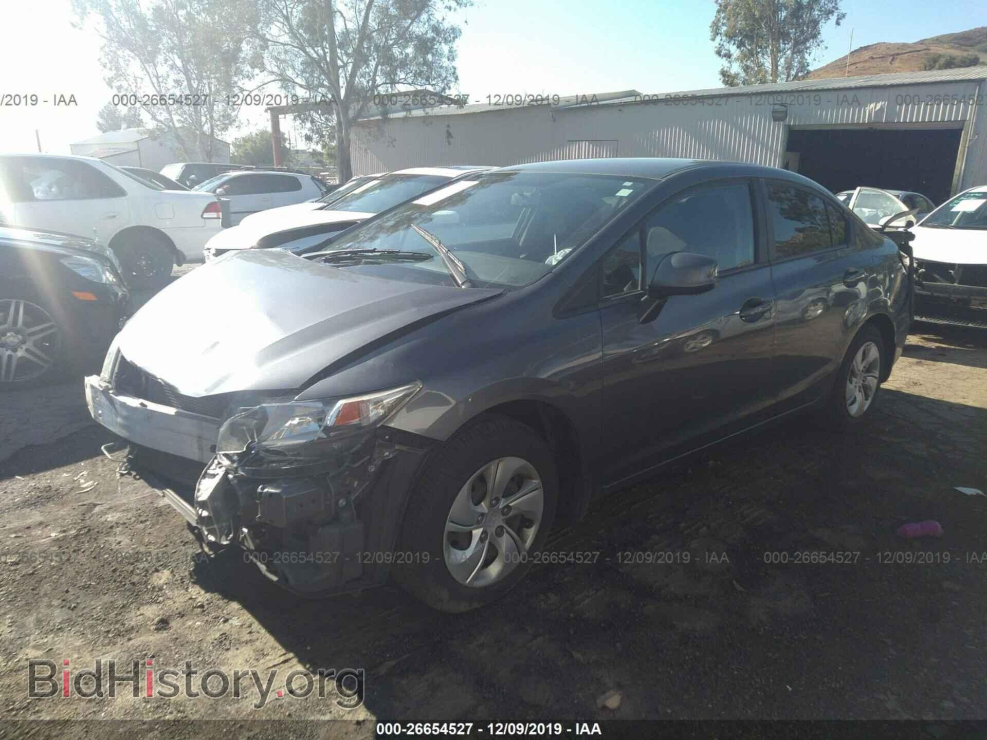 2013 HONDA CIVIC - VIN: 19XFB2F52DE260612 - Фото 2