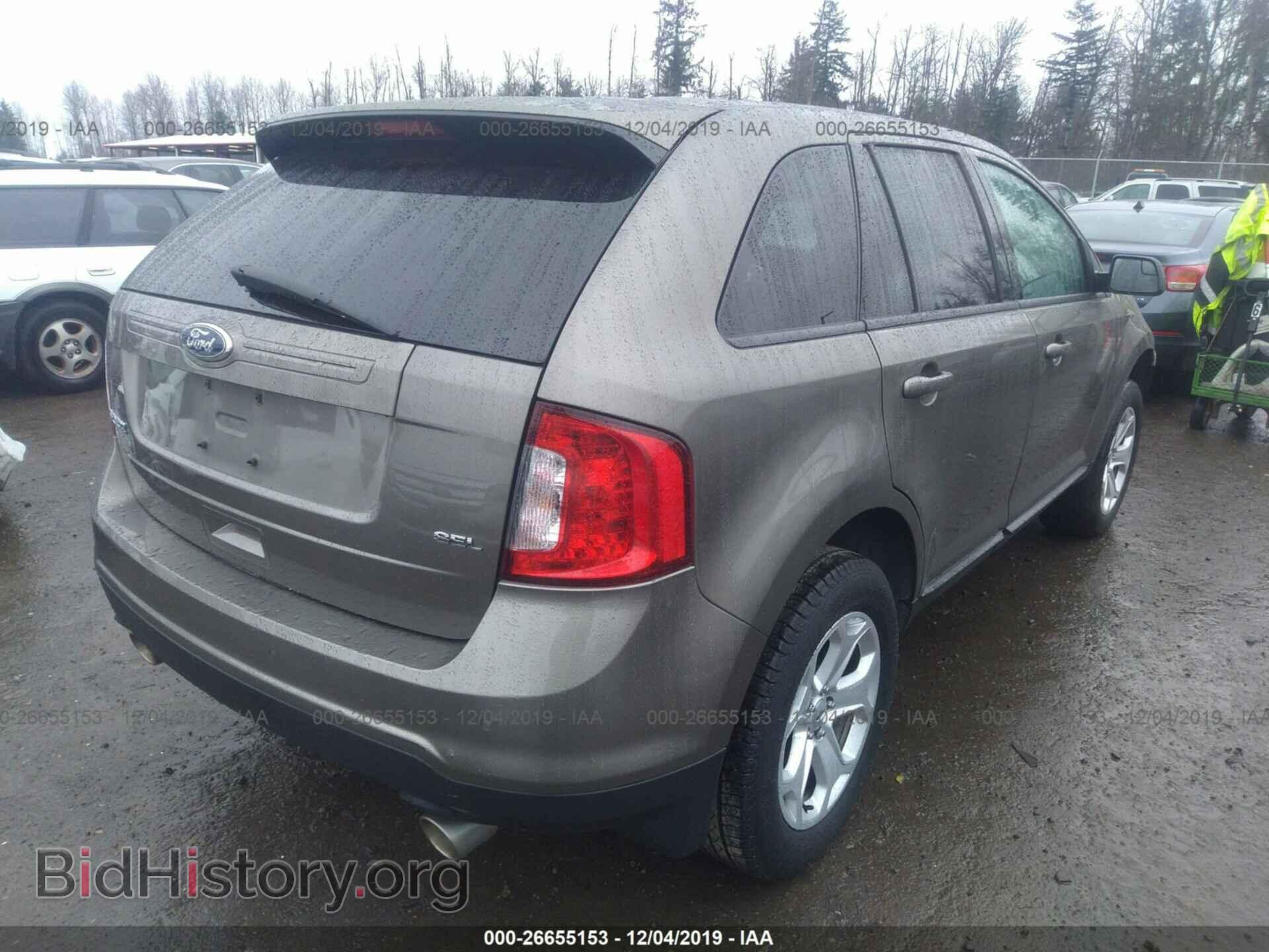 2014 FORD EDGE - VIN: 2FMDK3JC7EBA96037 - Фото 4