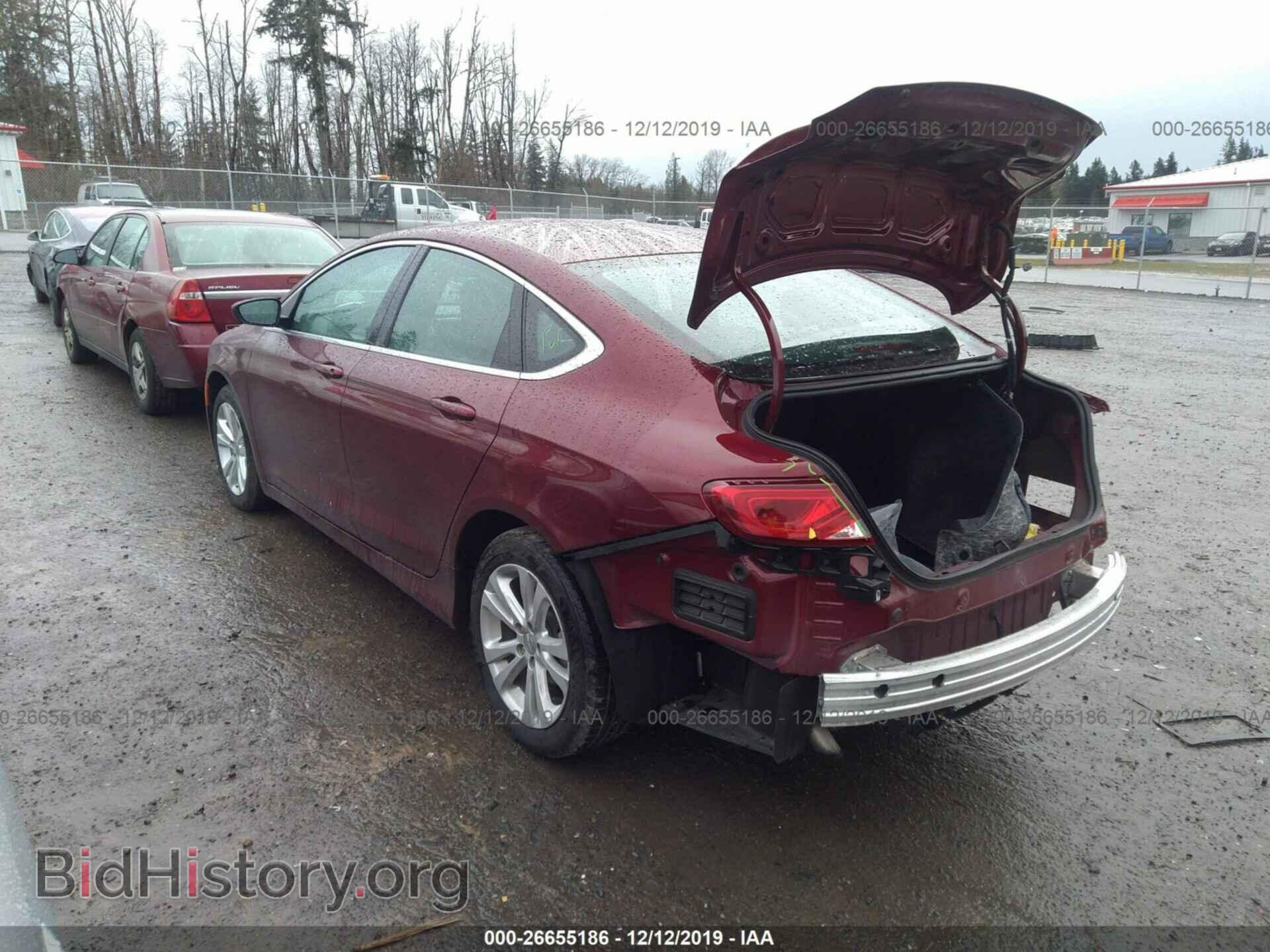 2016 Chrysler 200 - VIN: 1C3CCCFBXGN189272 - Photo 3