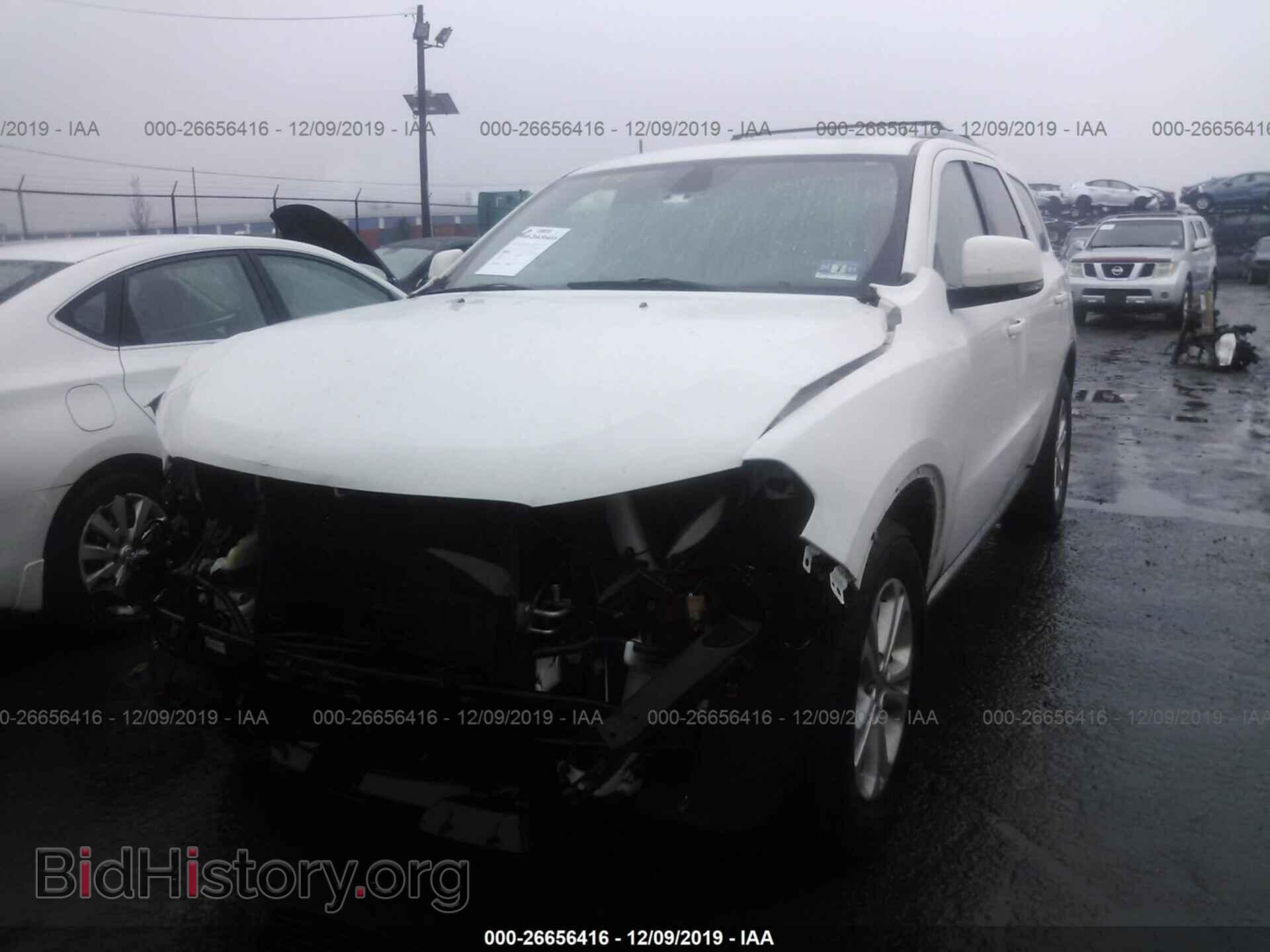2012 DODGE DURANGO - VIN: 1C4RDJDG4CC105748 - Фото 2