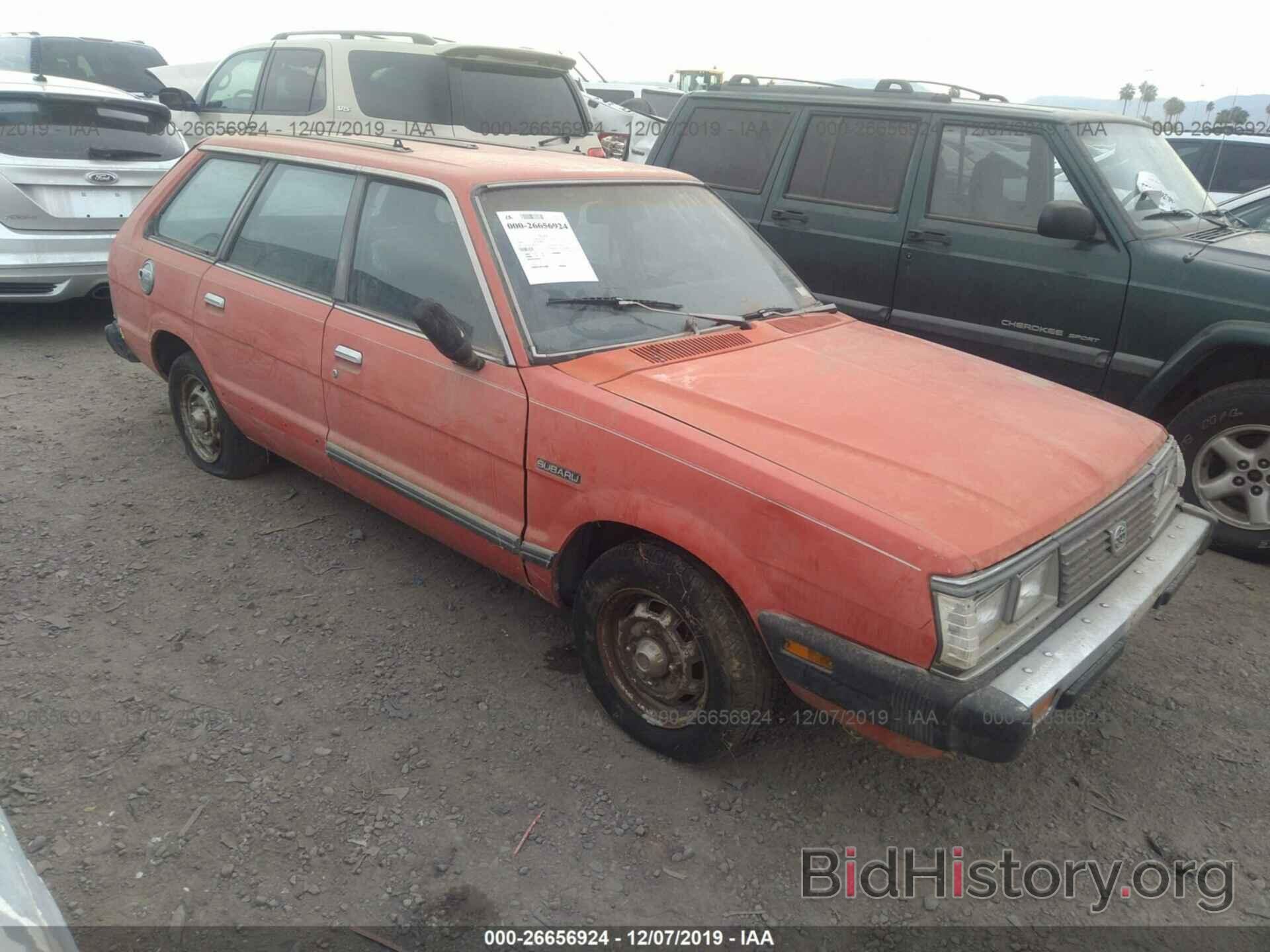 Photo JF1AM43B8CB435439 - SUBARU GL 1982