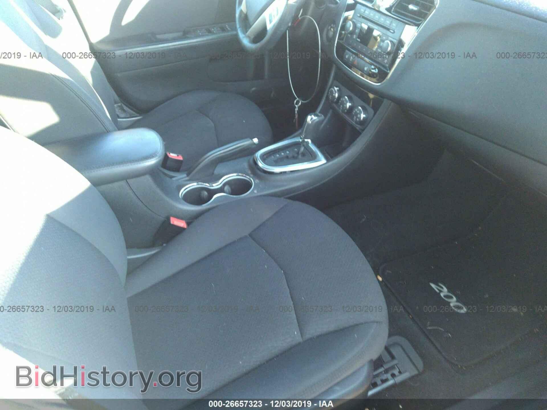 2012 CHRYSLER 200 - VIN: 1C3CCBBG6CN283283 - Фото 5