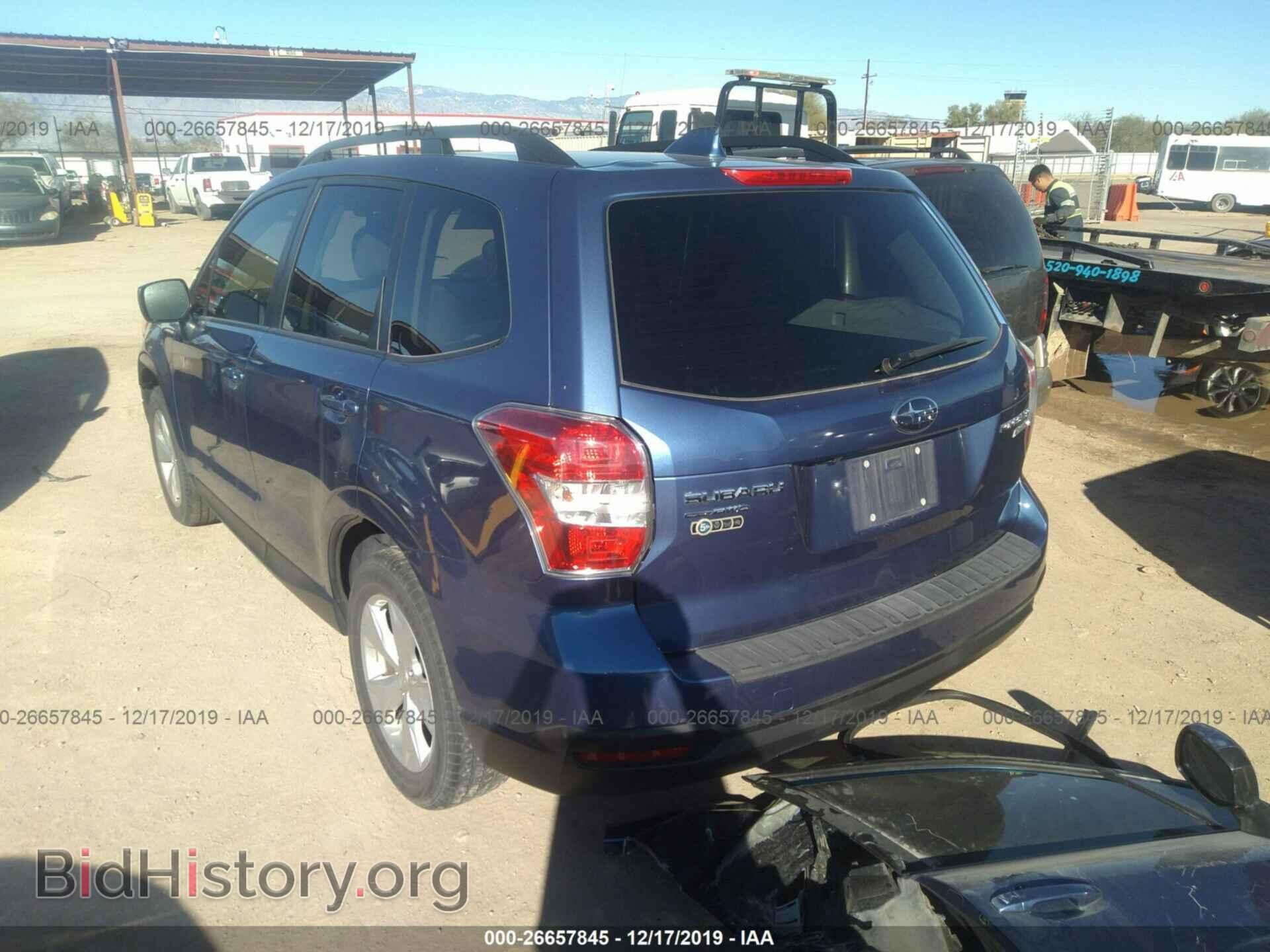 2016 SUBARU FORESTER - VIN: JF2SJAFC5GH534251 - Фото 3