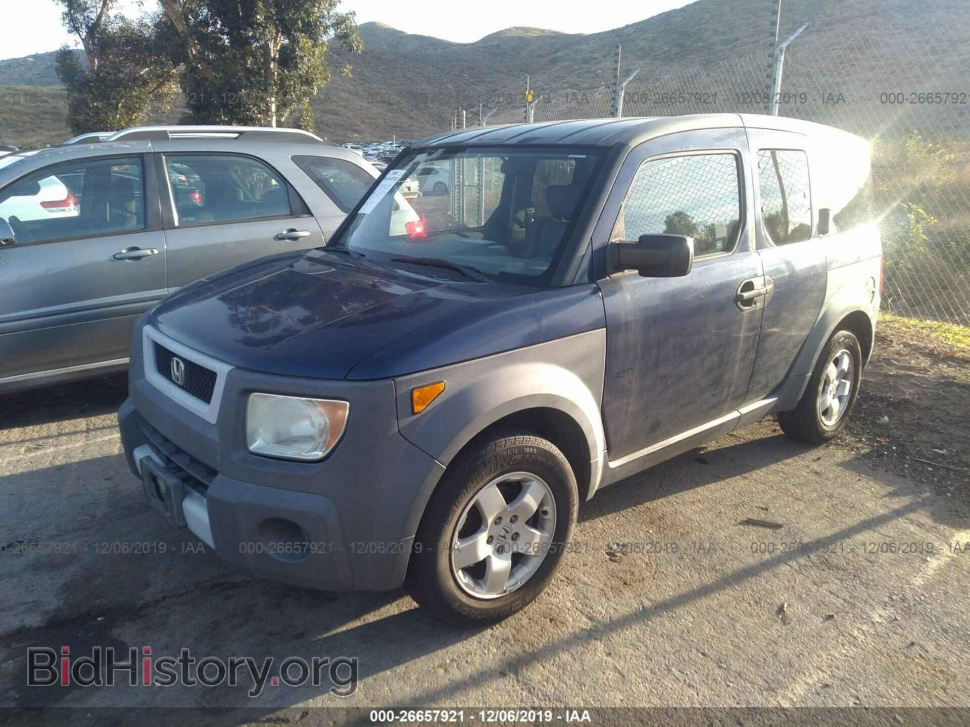 2003 HONDA ELEMENT - VIN: 5J6YH28513L044349 - Фото 2