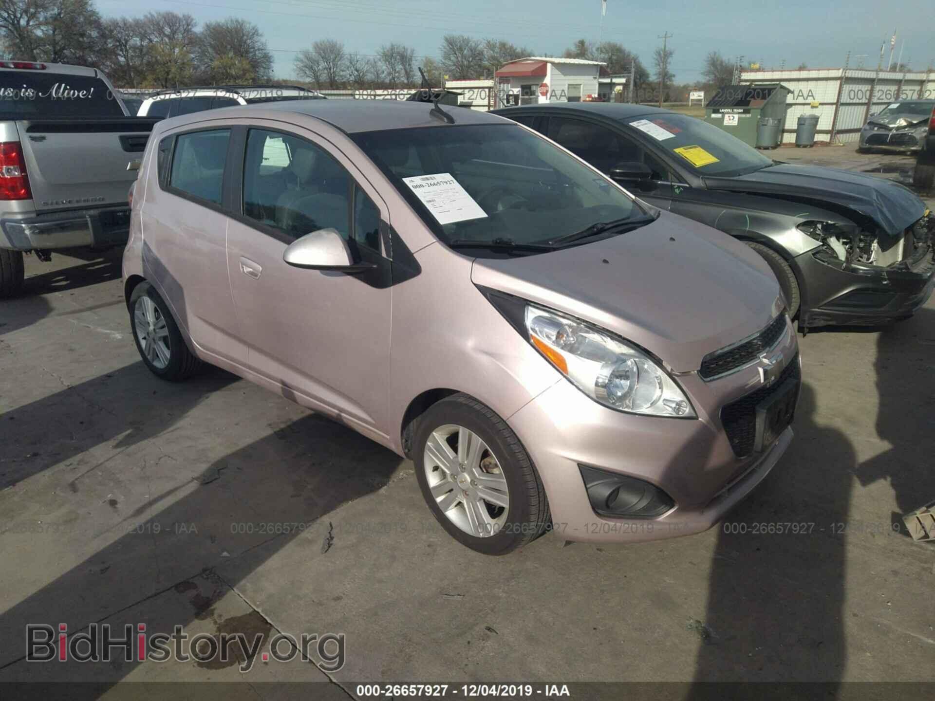 Photo KL8CD6S95DC579404 - CHEVROLET SPARK 2013