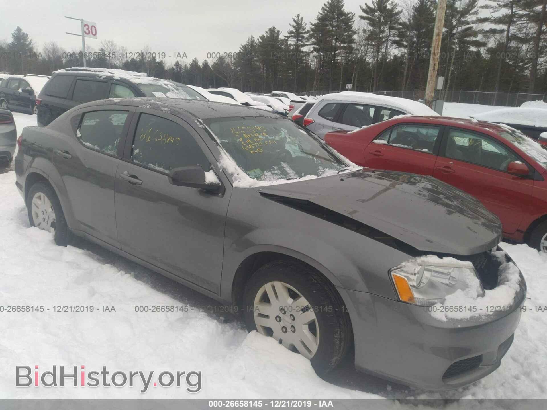 Фотография 1C3CDZAB1DN613781 - DODGE AVENGER 2013