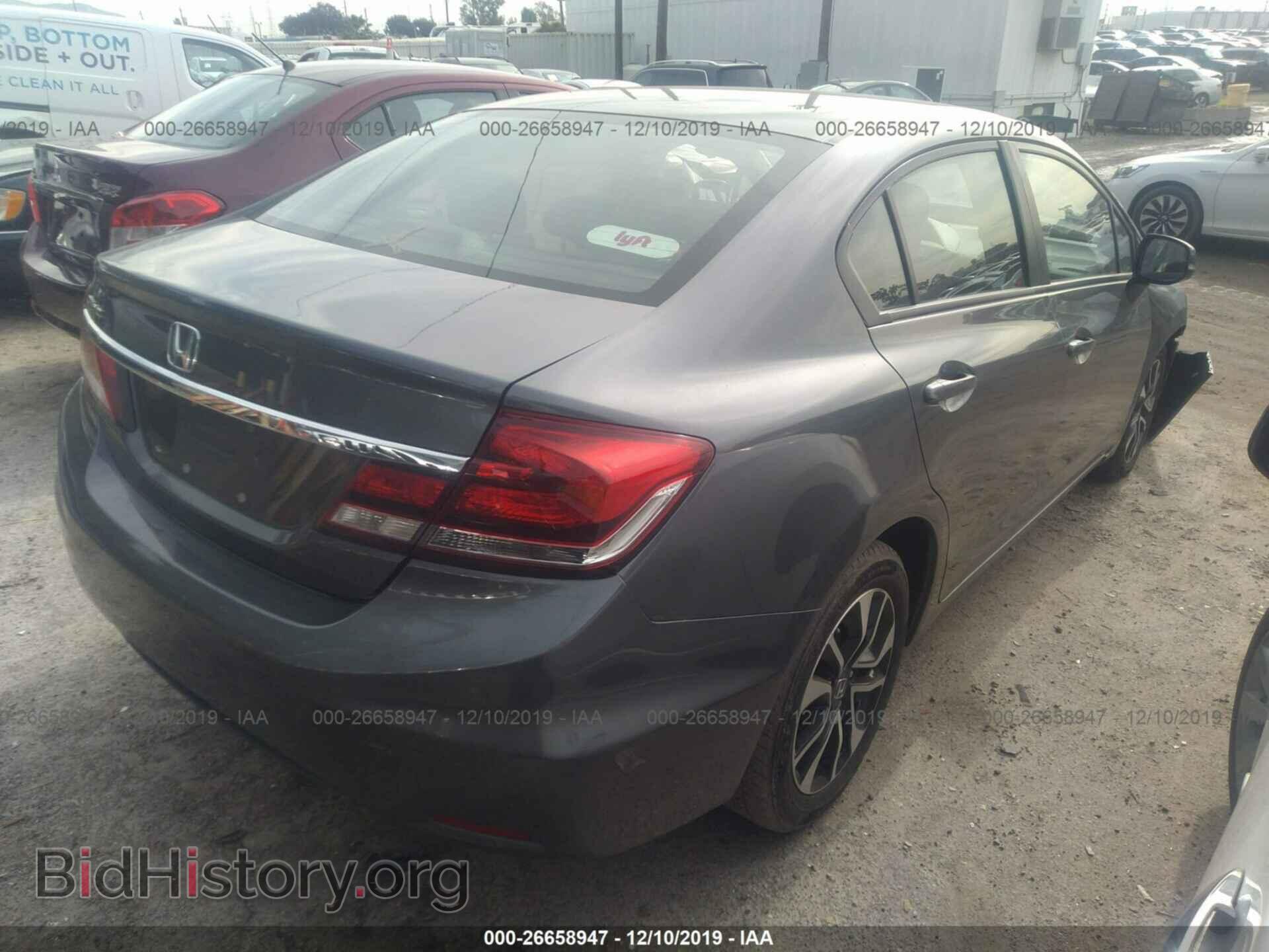 2013 HONDA CIVIC - VIN: 19XFB2F83DE222512 - Фото 4