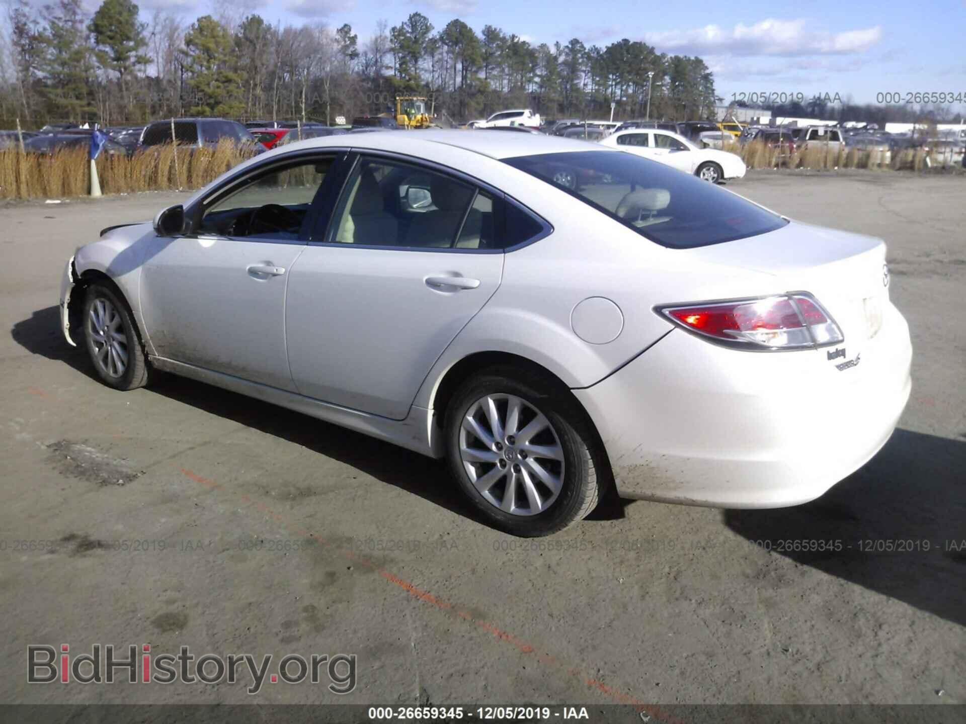 2012 MAZDA 6 - VIN: 1YVHZ8DH0C5M37845 - Фото 3