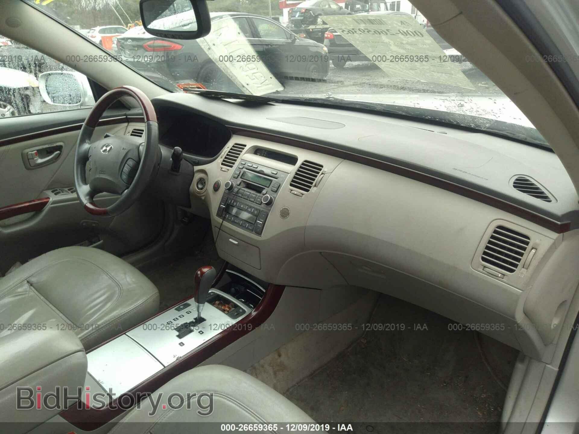 2007 HYUNDAI AZERA - VIN: KMHFC46F87A190182 - Фото 5
